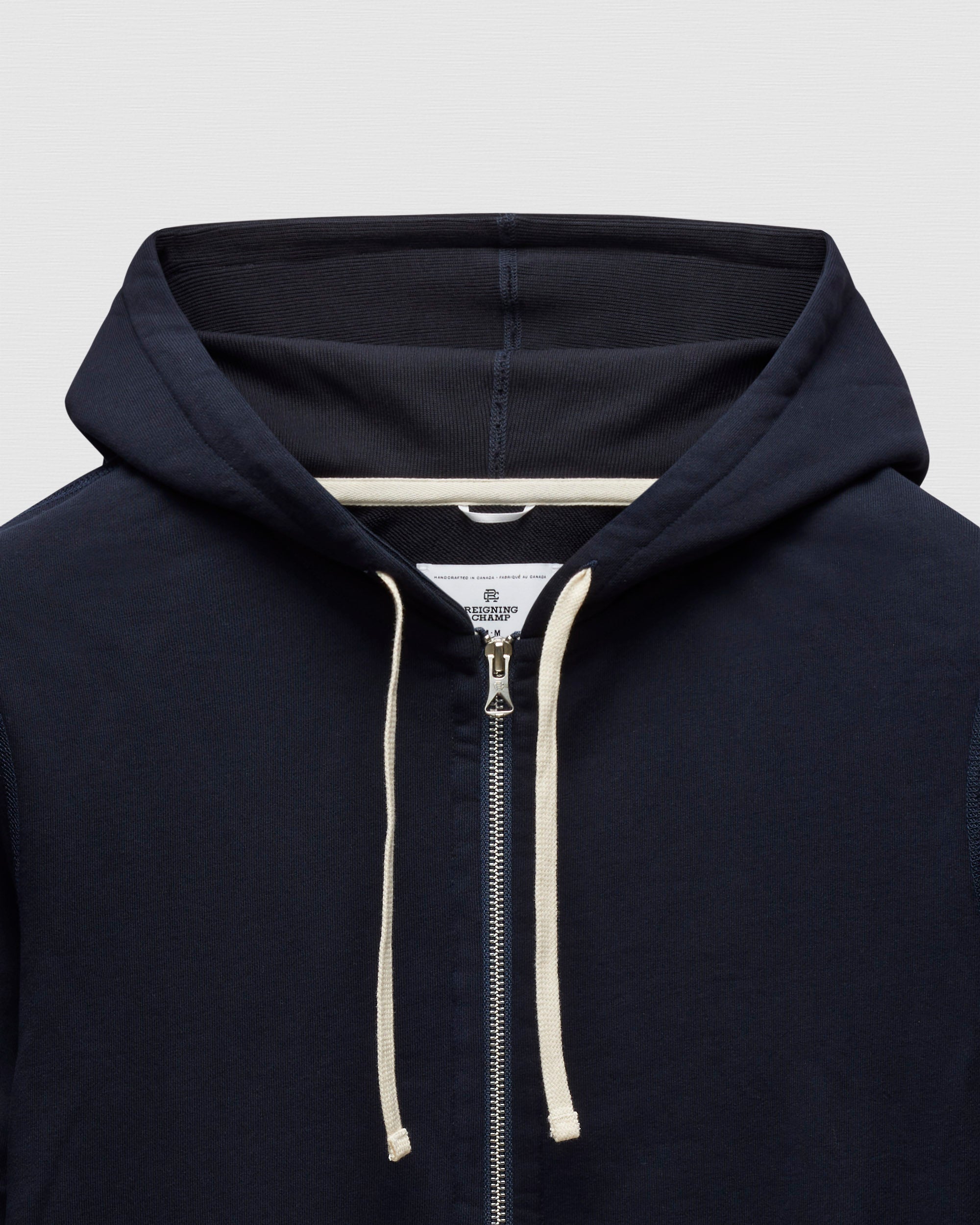 Midweight Terry Slim Zip Hoodie - Original