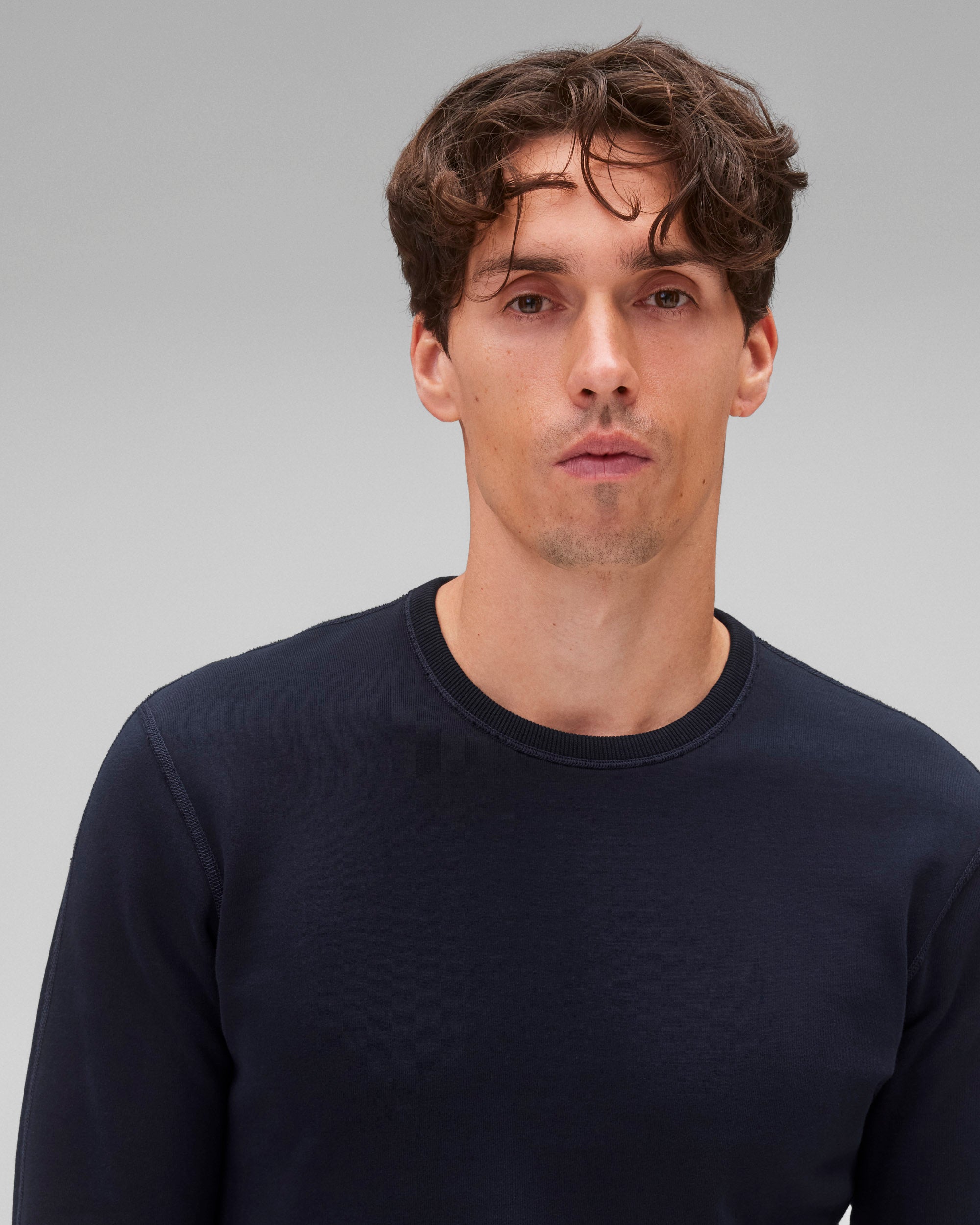 Midweight Terry Slim Crewneck - Original