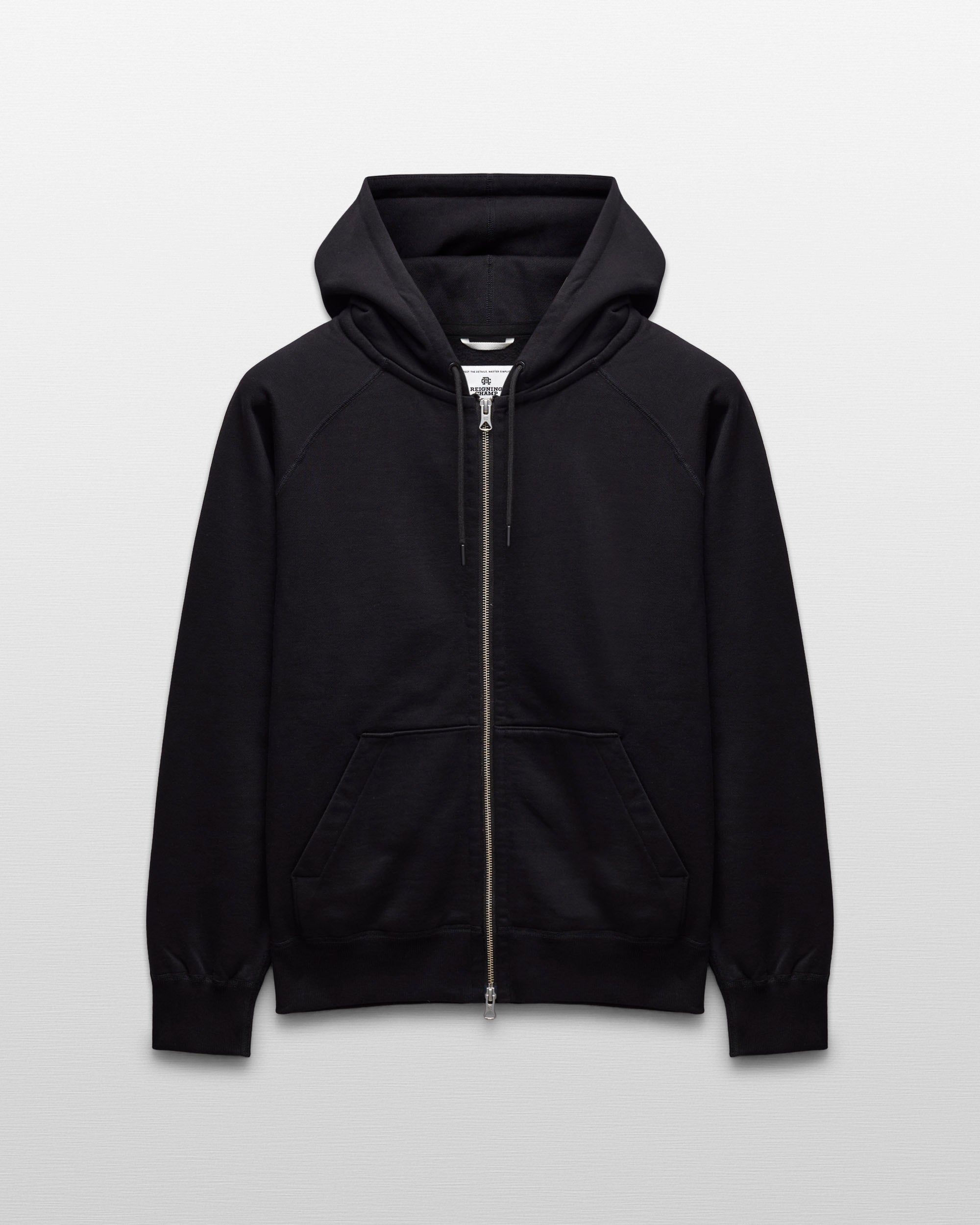 Brushed Fleece Zip Hoodie