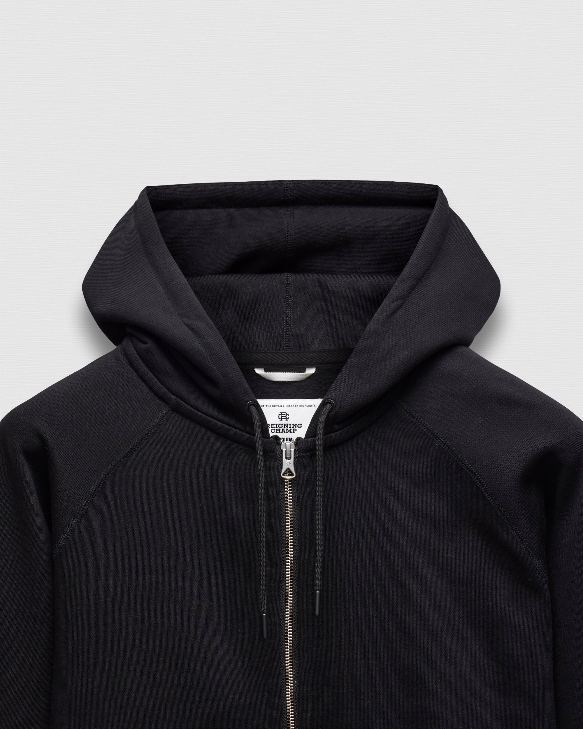 Brushed Fleece Zip Hoodie