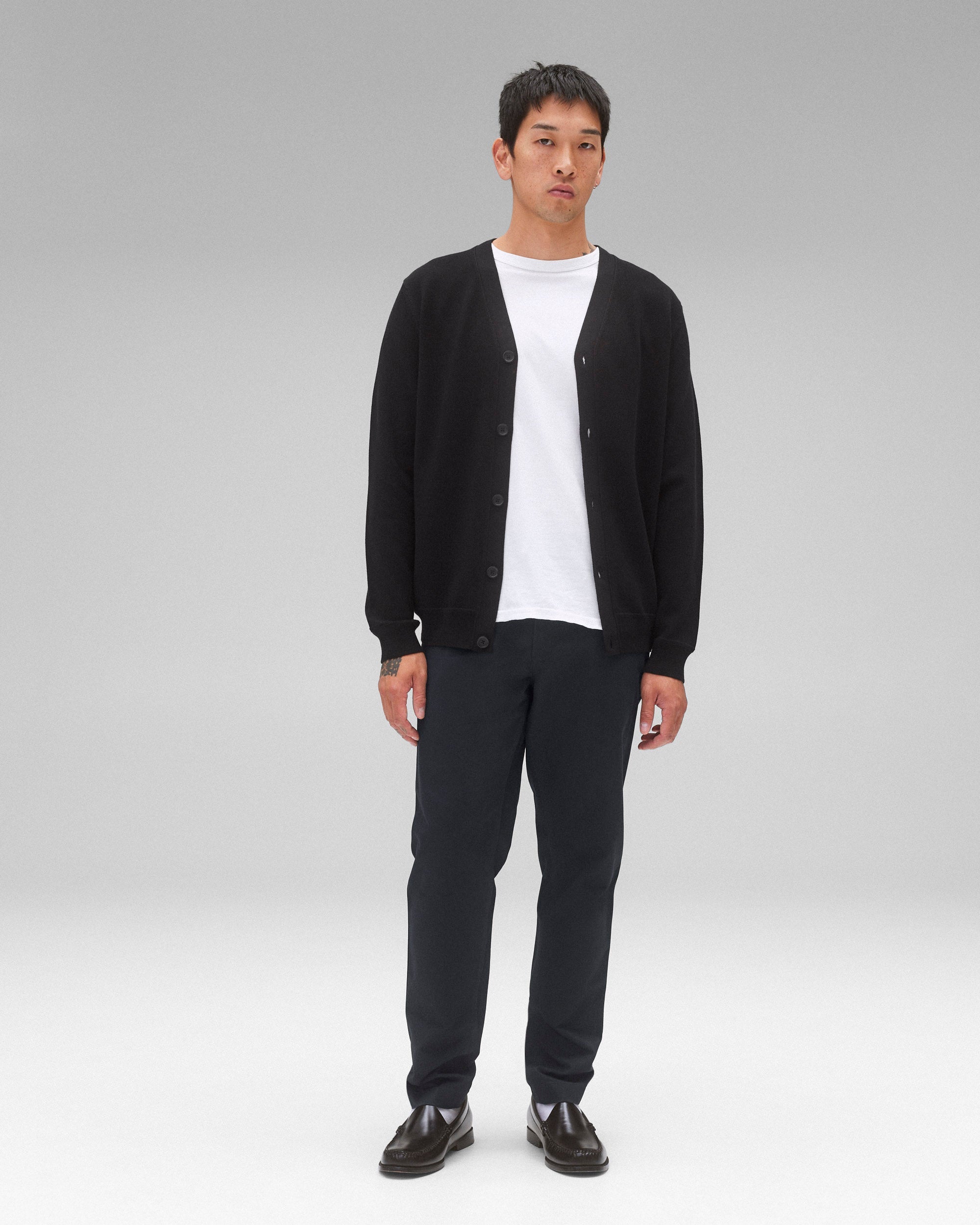 Supima Pique Ace Cardigan