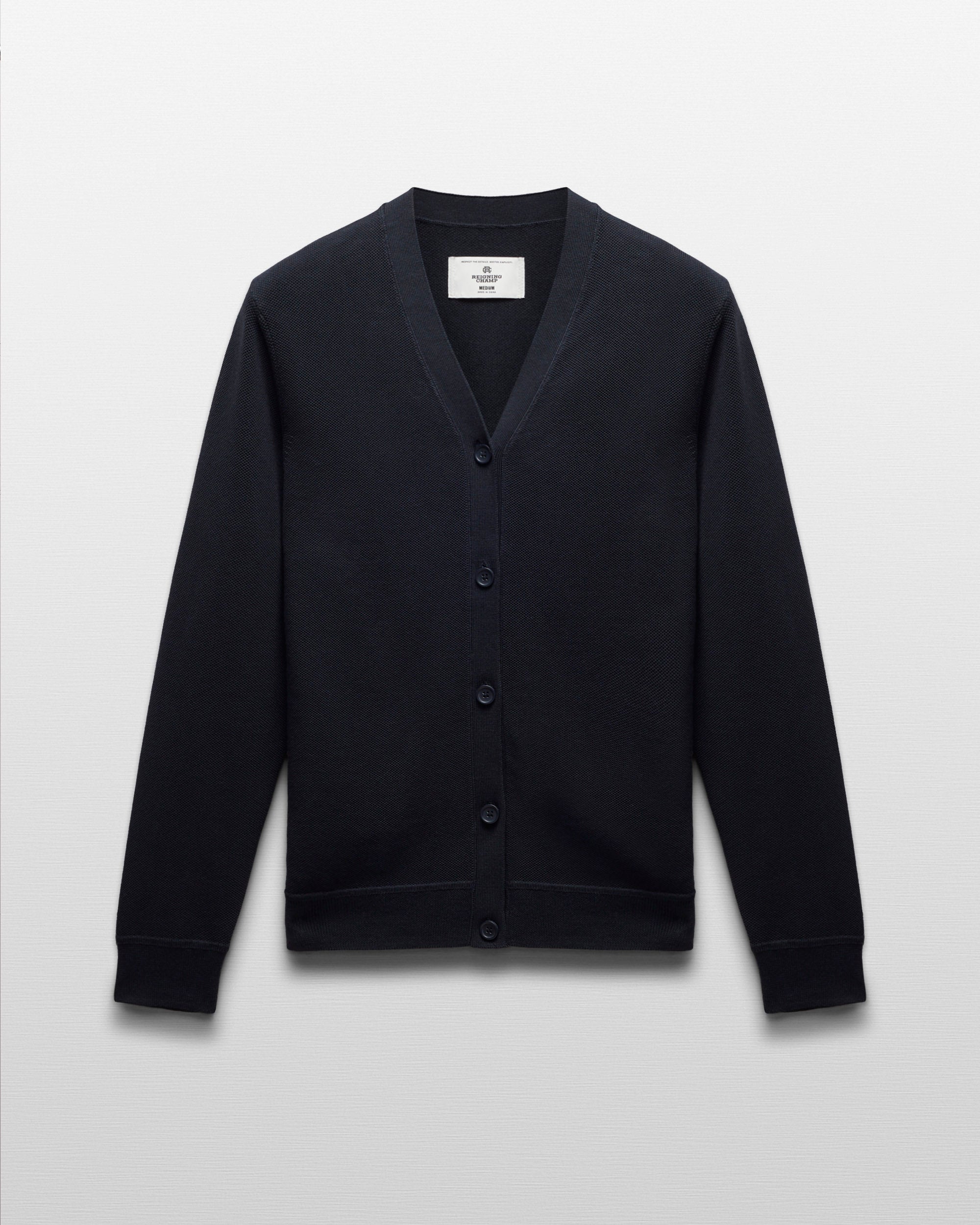 Supima Pique Ace Cardigan