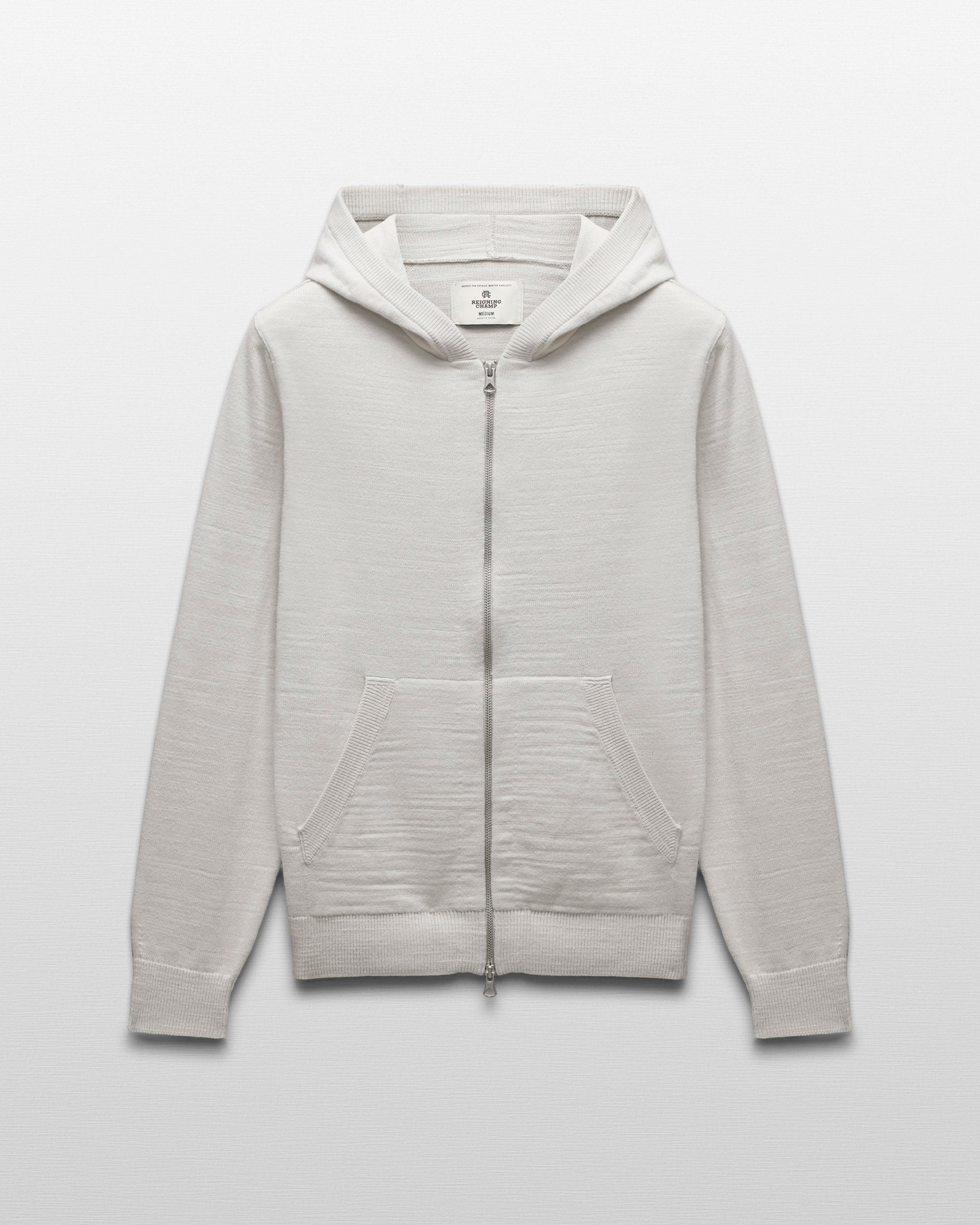 Cotton Slub Laurel Zip Hoodie