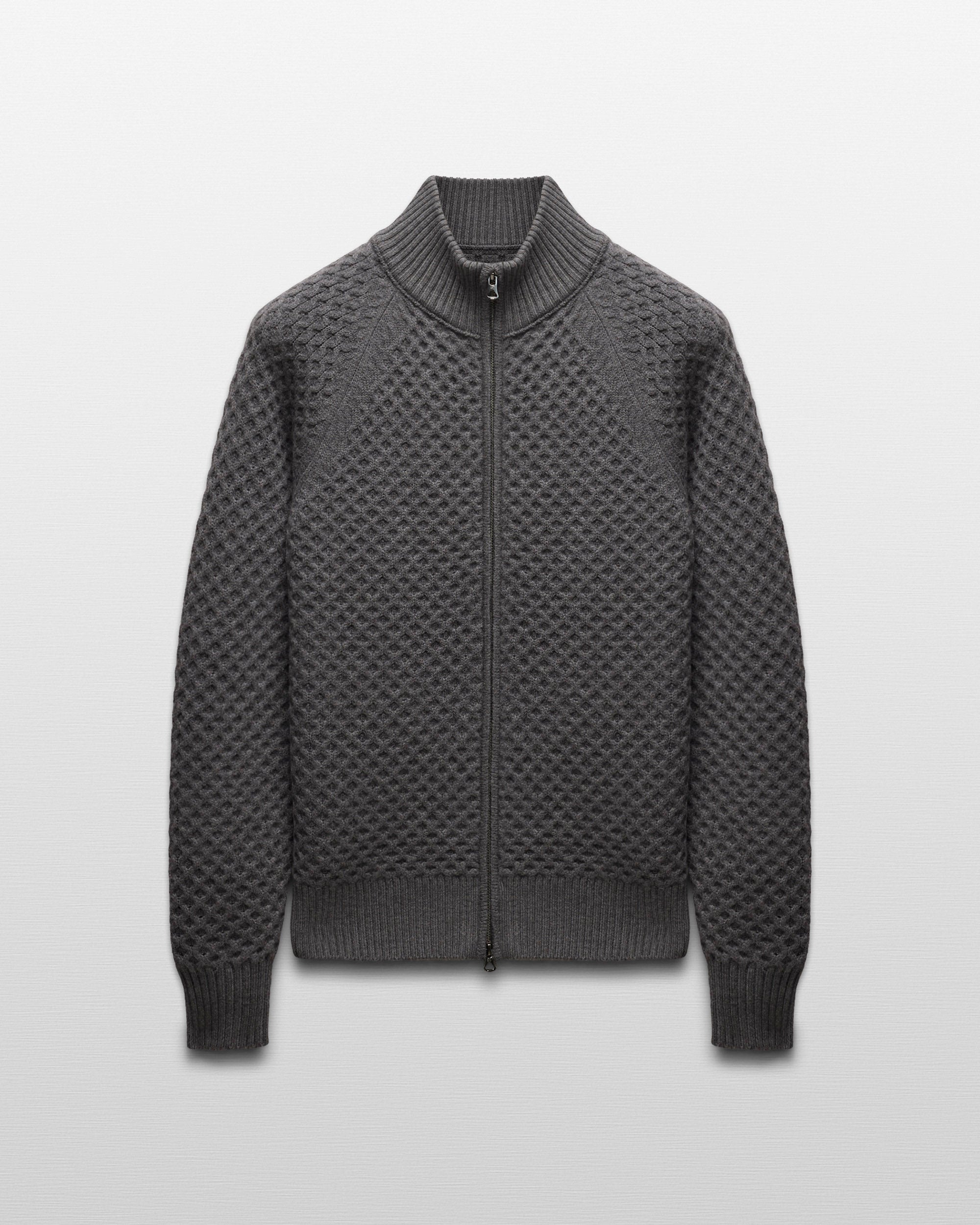 Merino Honeycomb Track Jacket