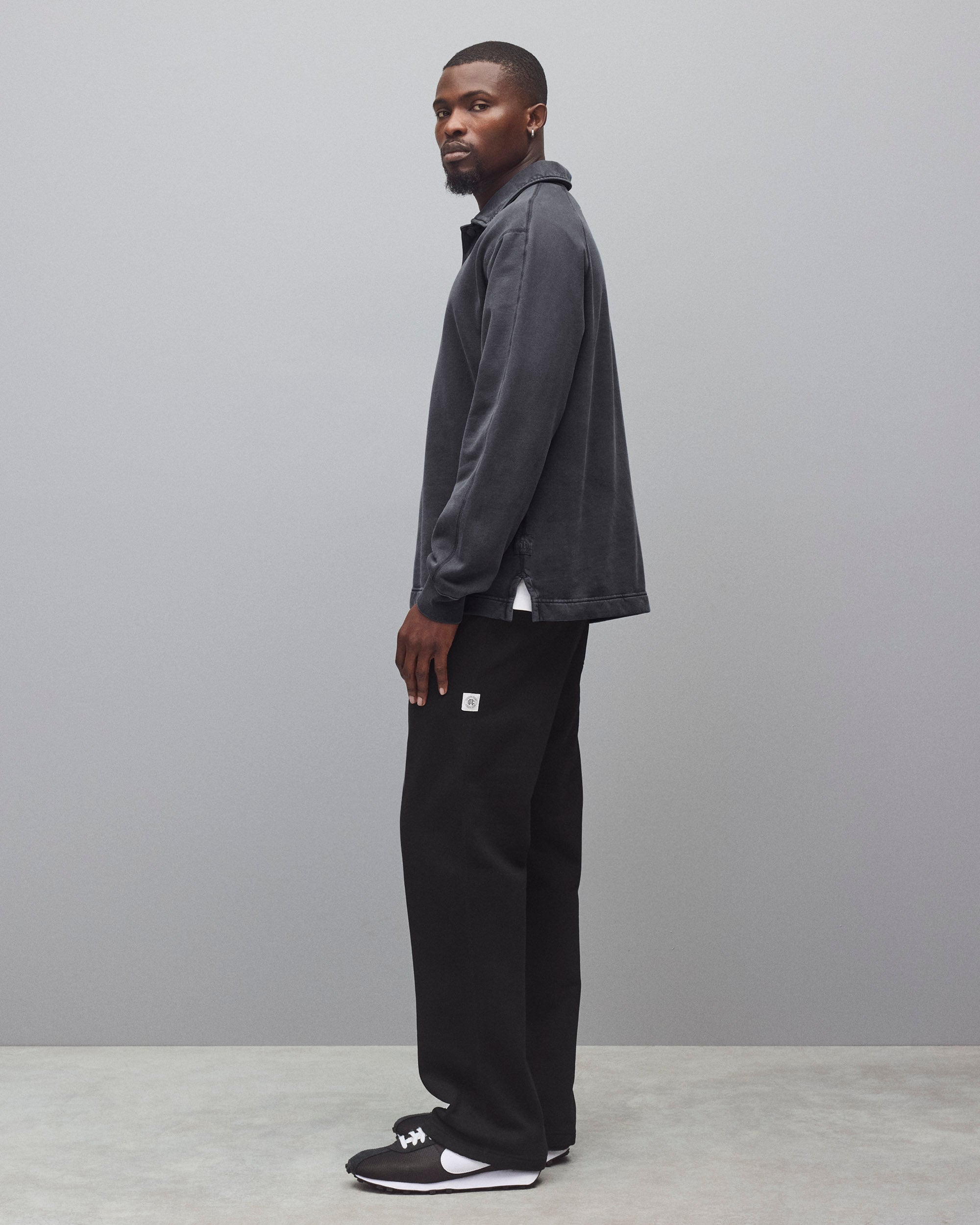 Midweight Terry Fadeaway Rugby Standard Sweatshirt