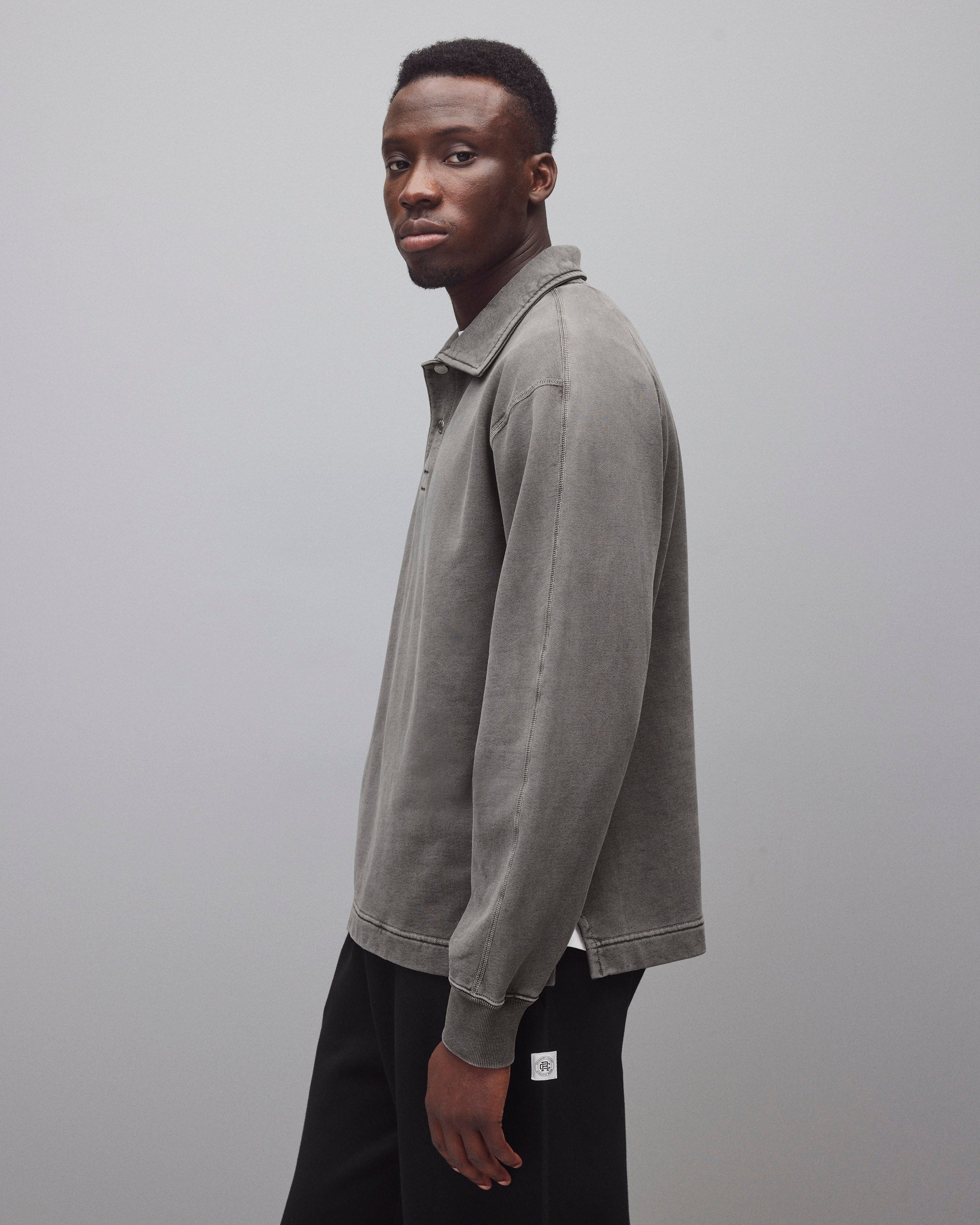Midweight Terry Fadeaway Rugby Standard Sweatshirt