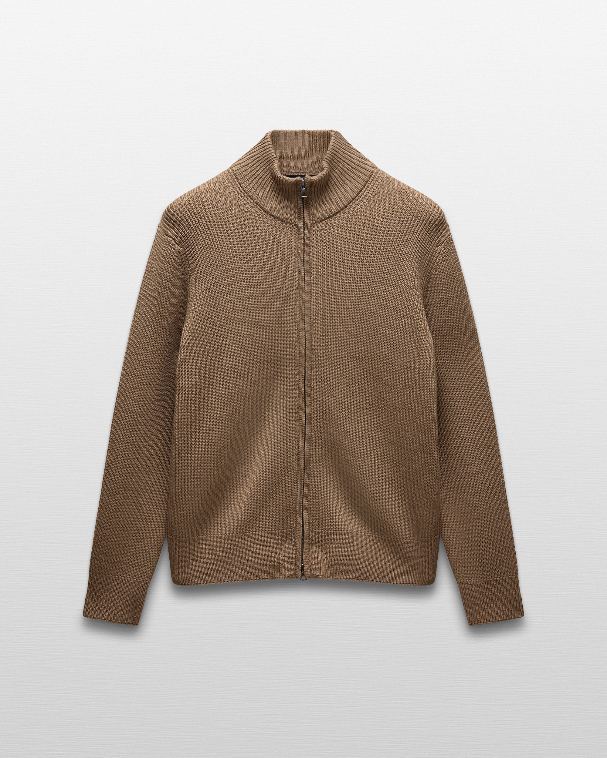 Merino Rib Vinnie Track Jacket