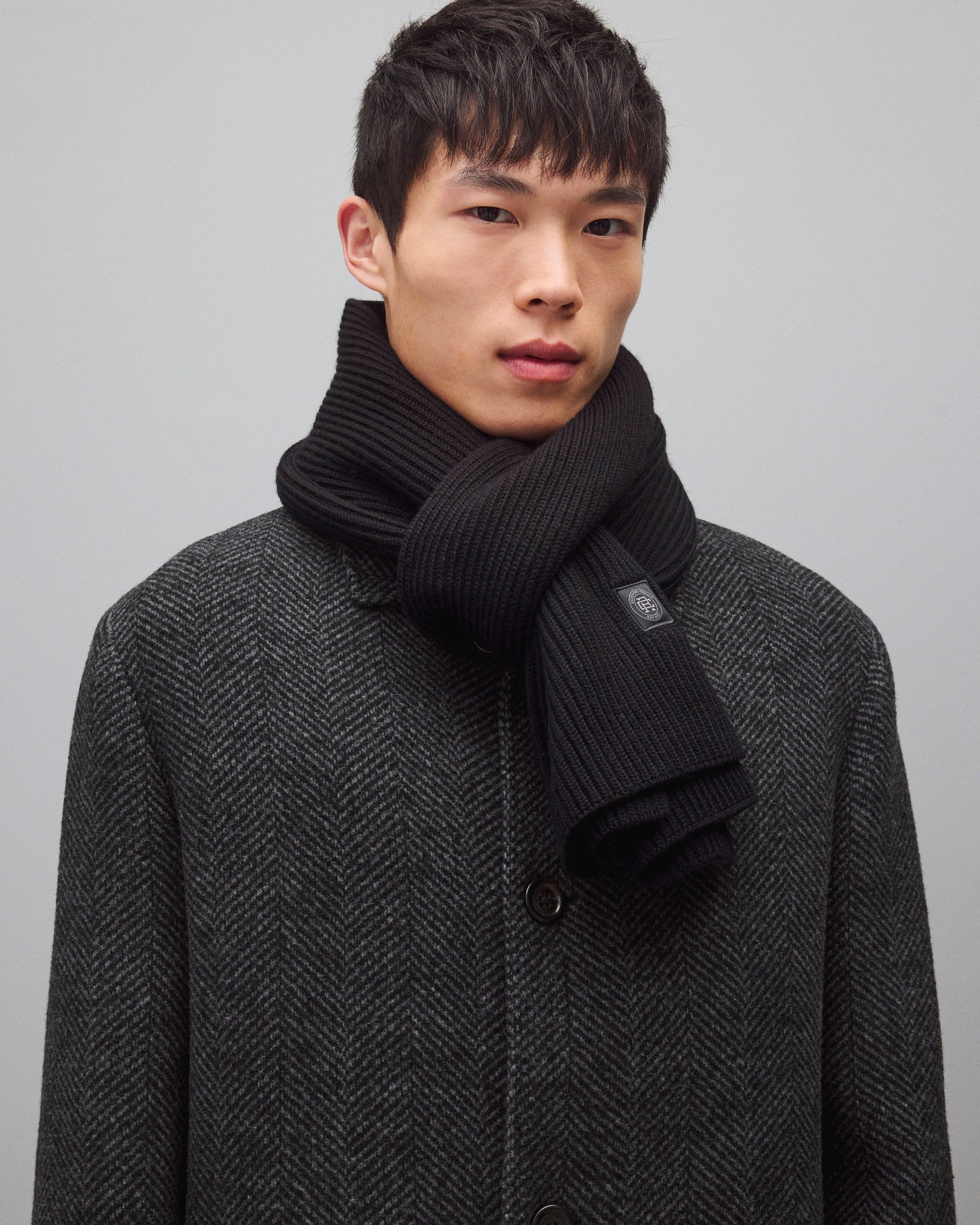 Merino Rib Scarf
