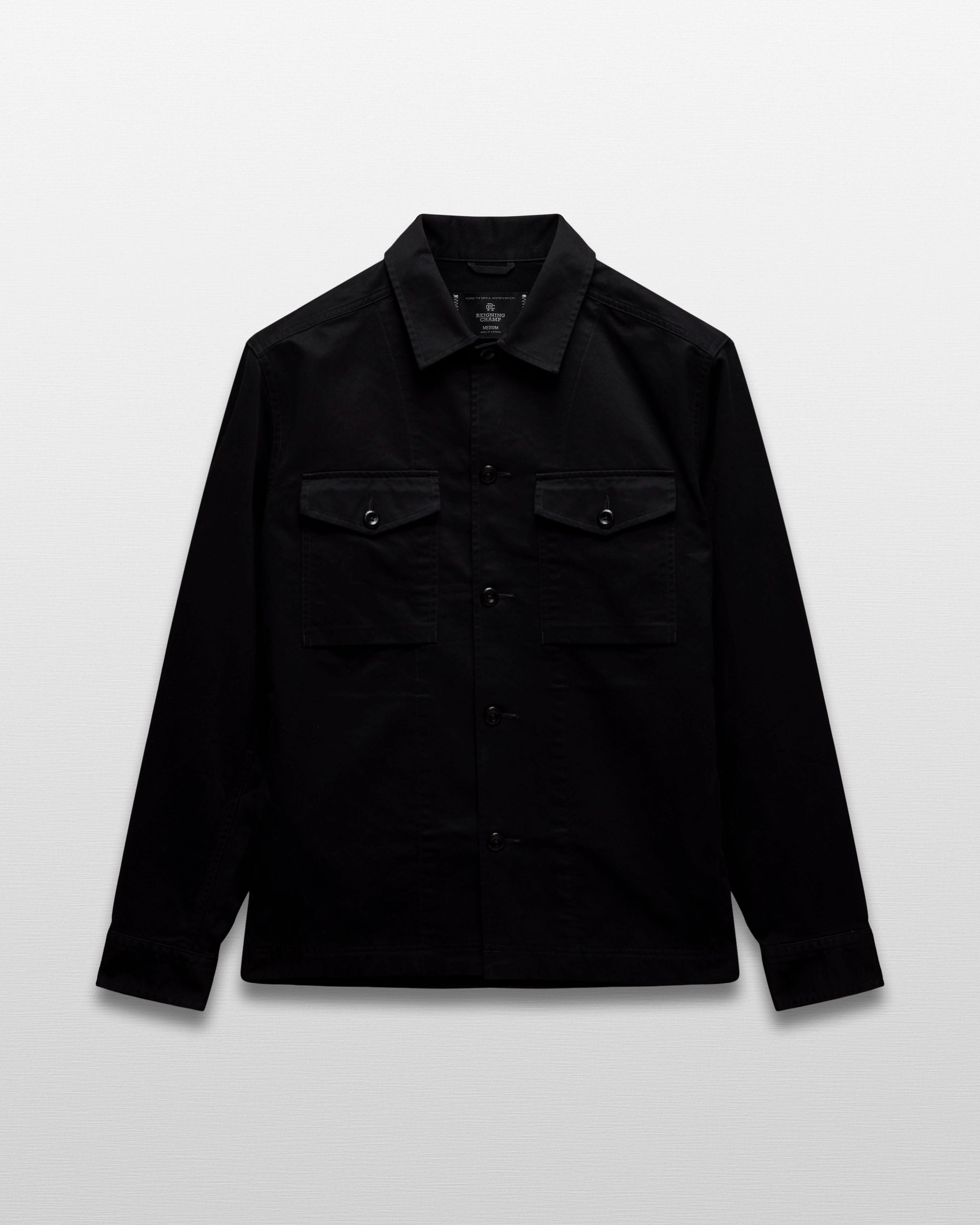 Cotton Chino Keeper Standard Overshirt