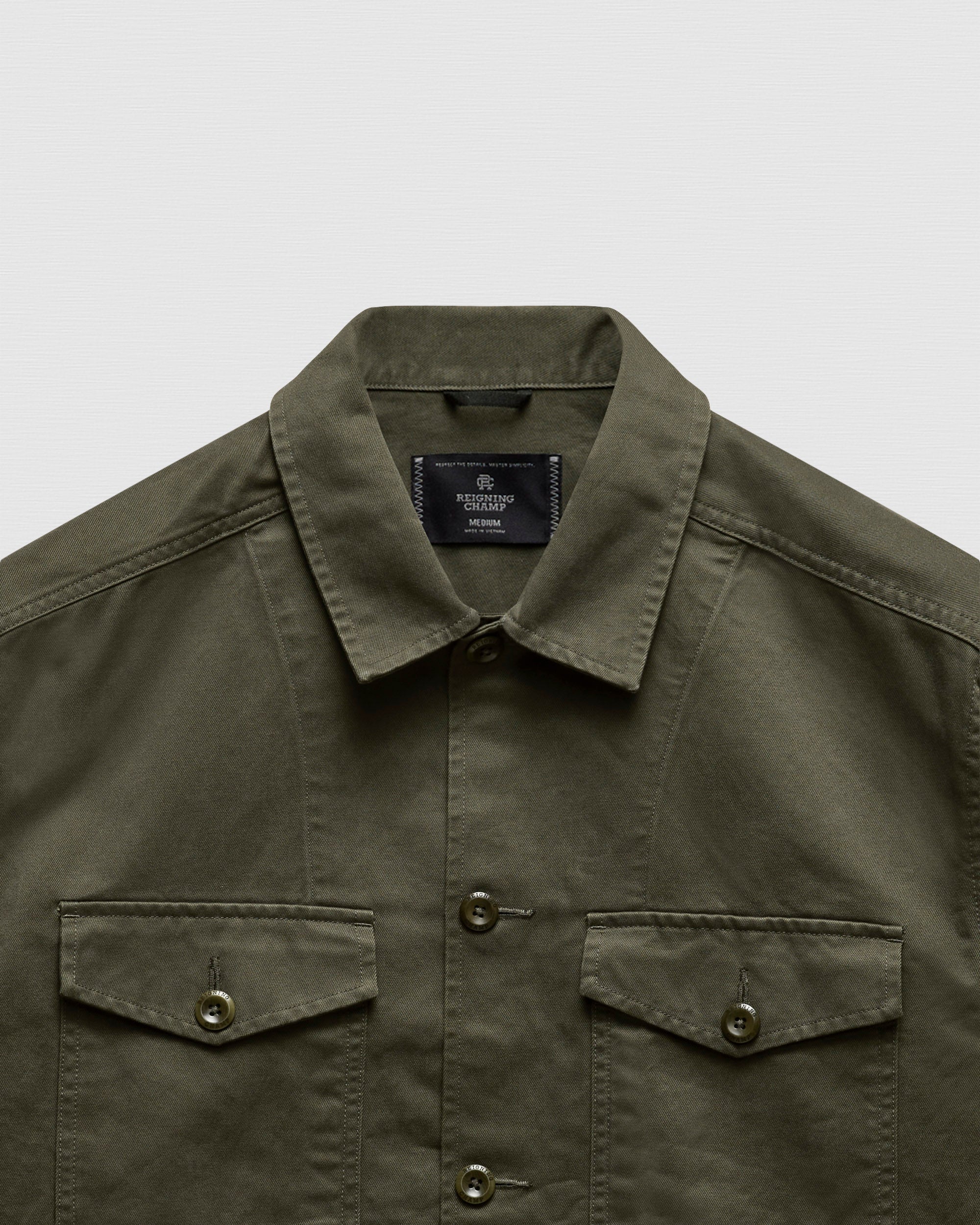 Cotton Chino Keeper Standard Overshirt