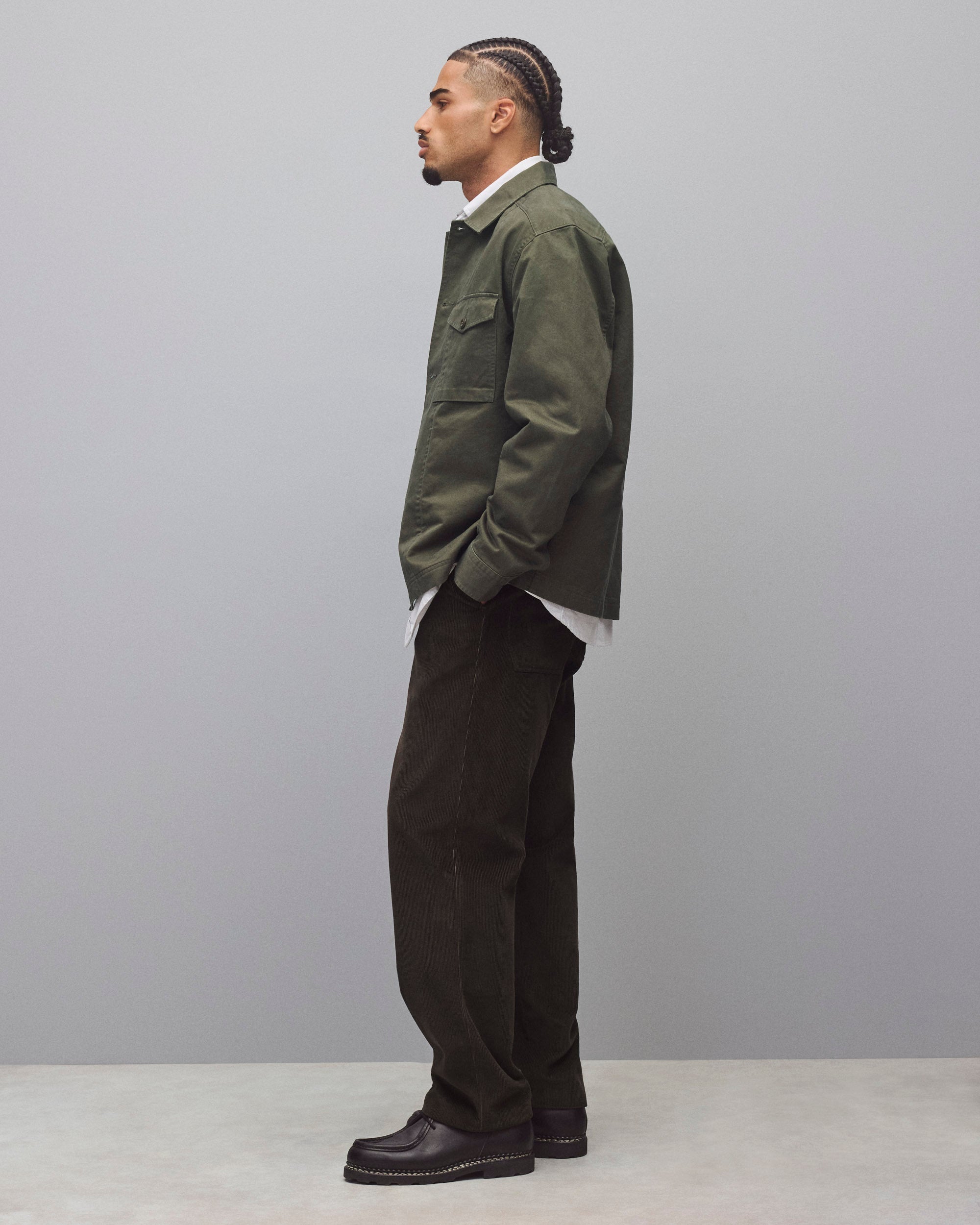 Cotton Chino Keeper Standard Overshirt