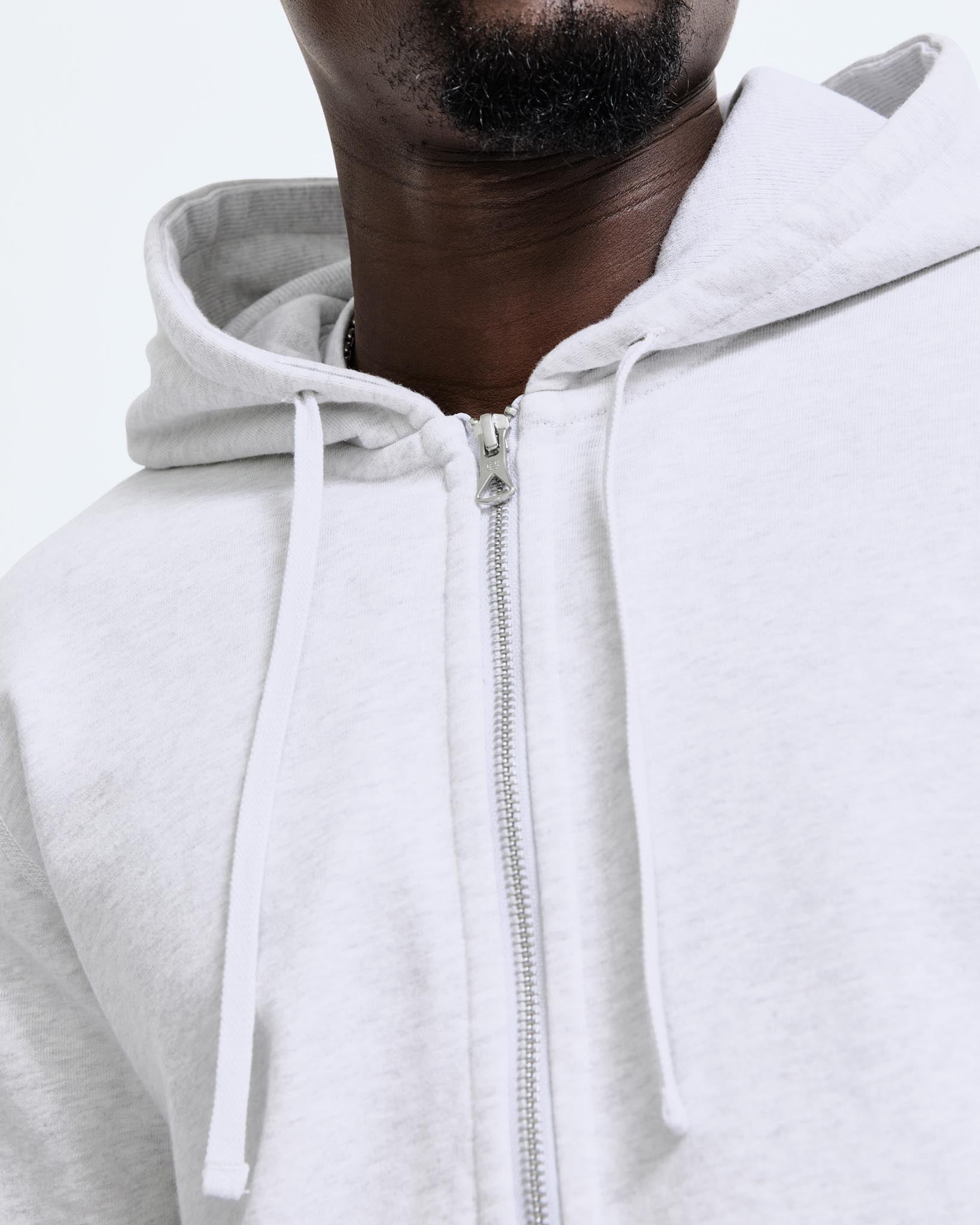 Midweight Terry Slim Zip Hoodie - Original
