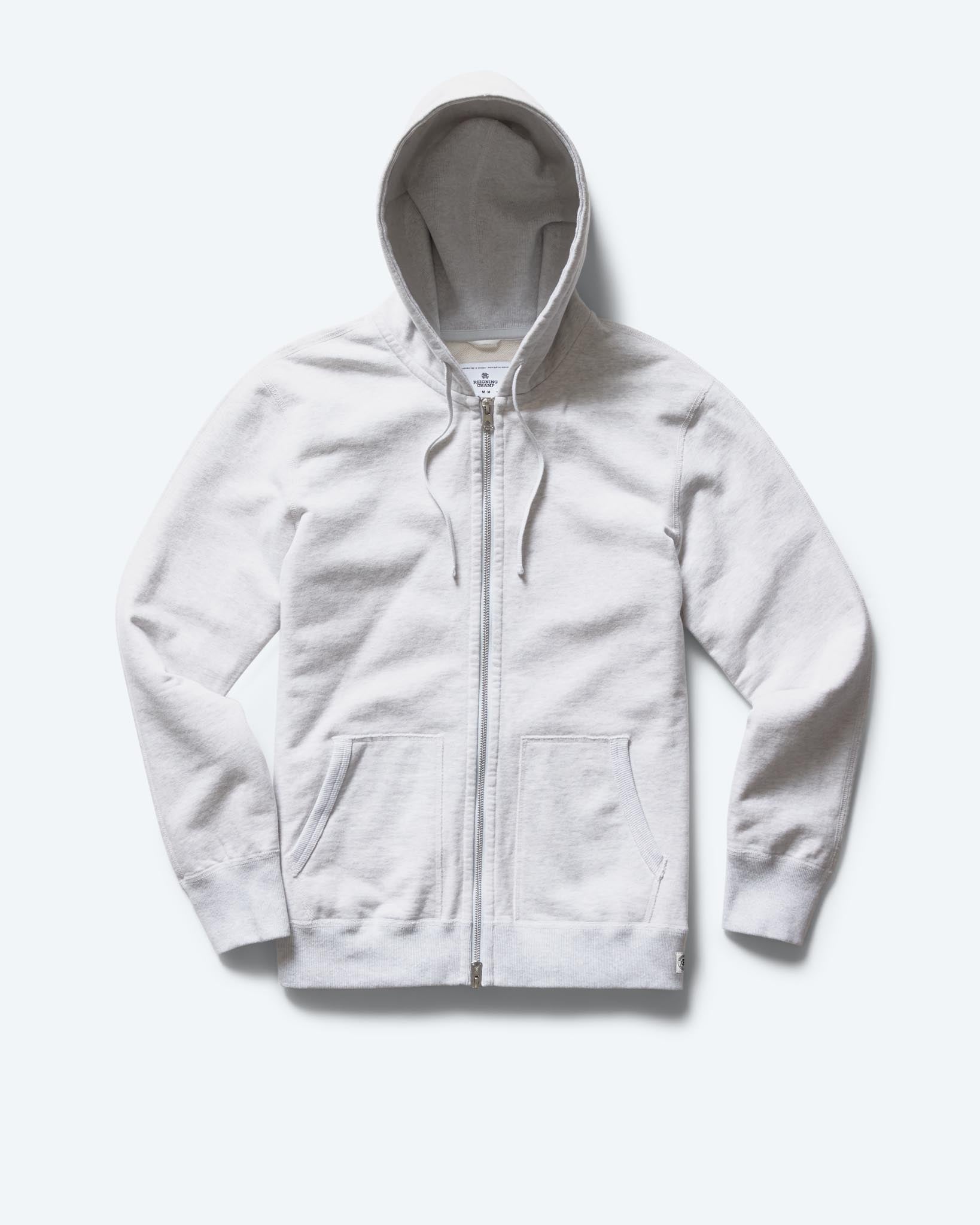 Midweight Terry Slim Zip Hoodie - Original