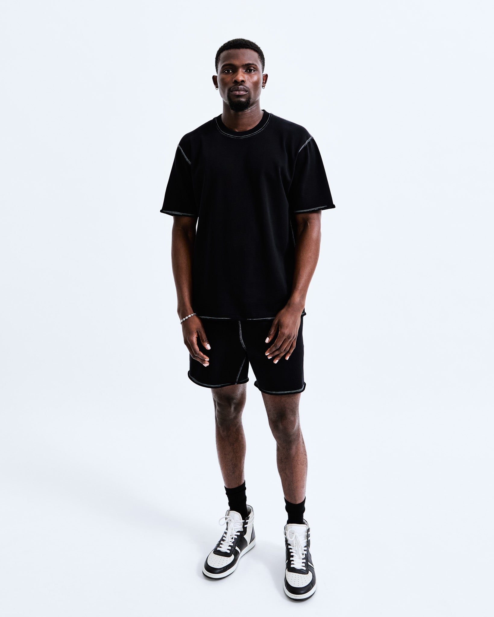 Lightweight Terry Cut-Off T-shirt