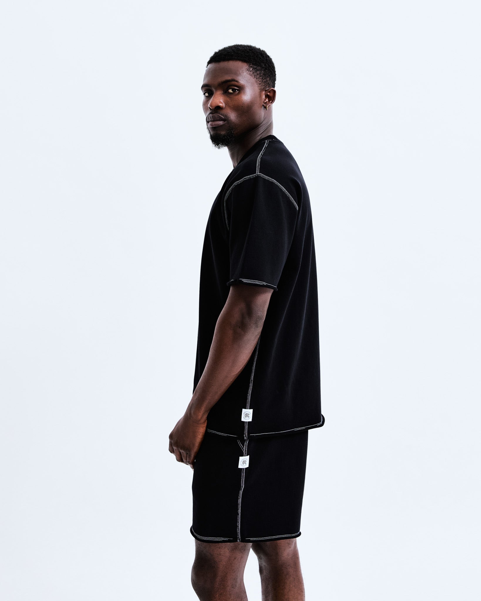 Lightweight Terry Cut-Off T-shirt