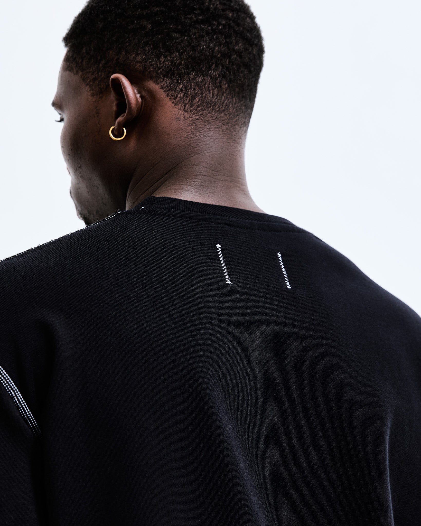 Lightweight Terry Cut-Off T-shirt