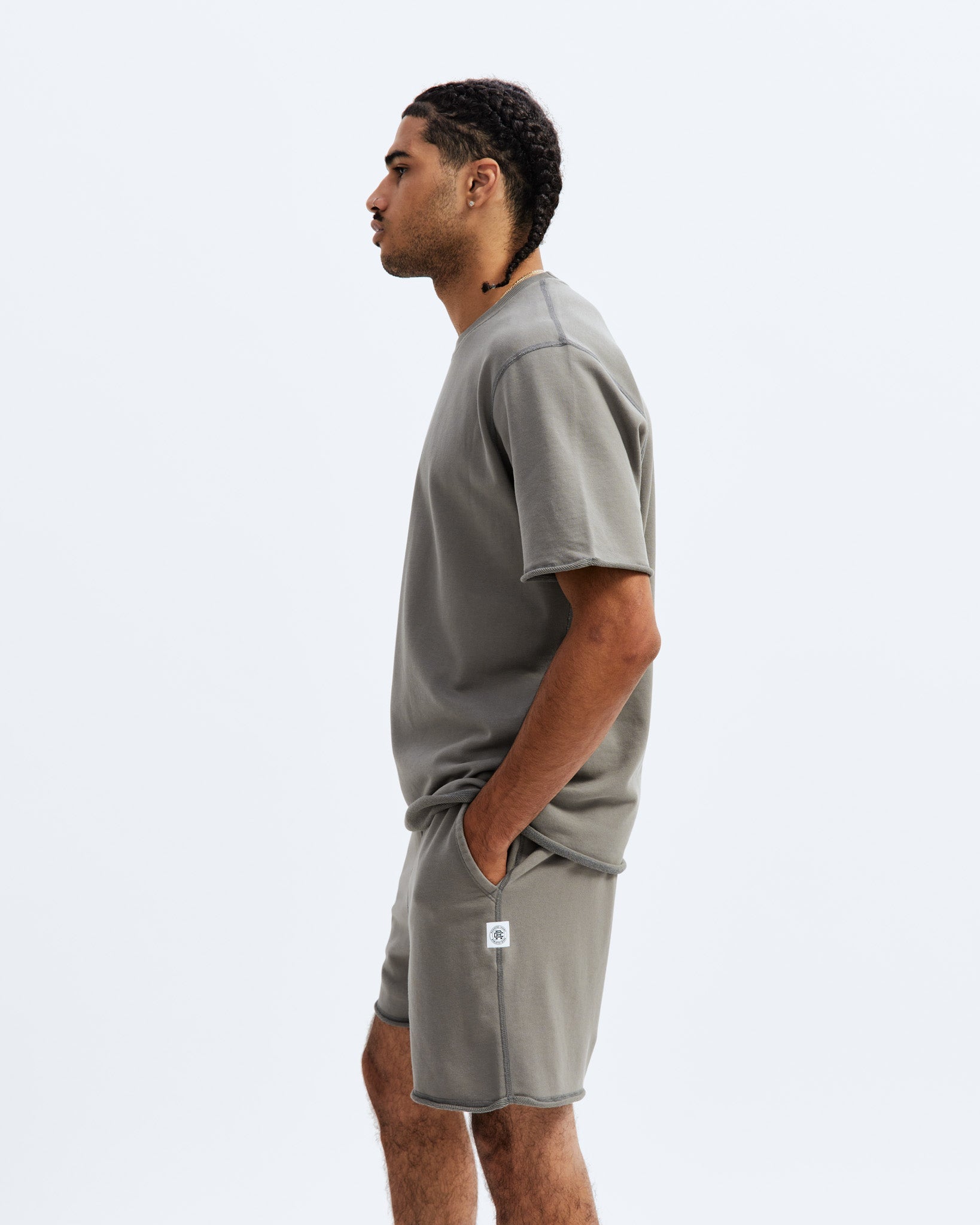 Lightweight Terry Cut-Off Short 5.5"
