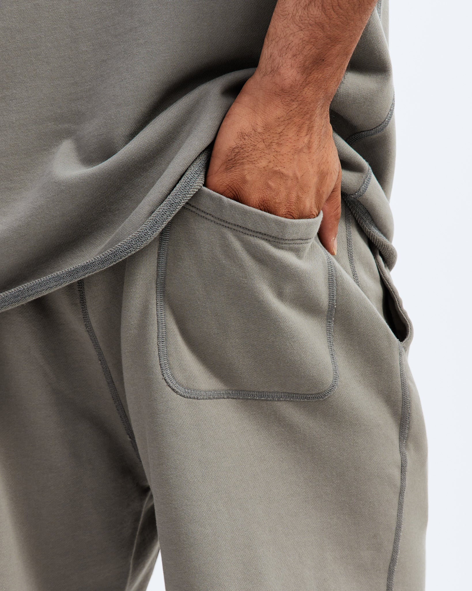 Lightweight Terry Cut-Off Short 5.5"