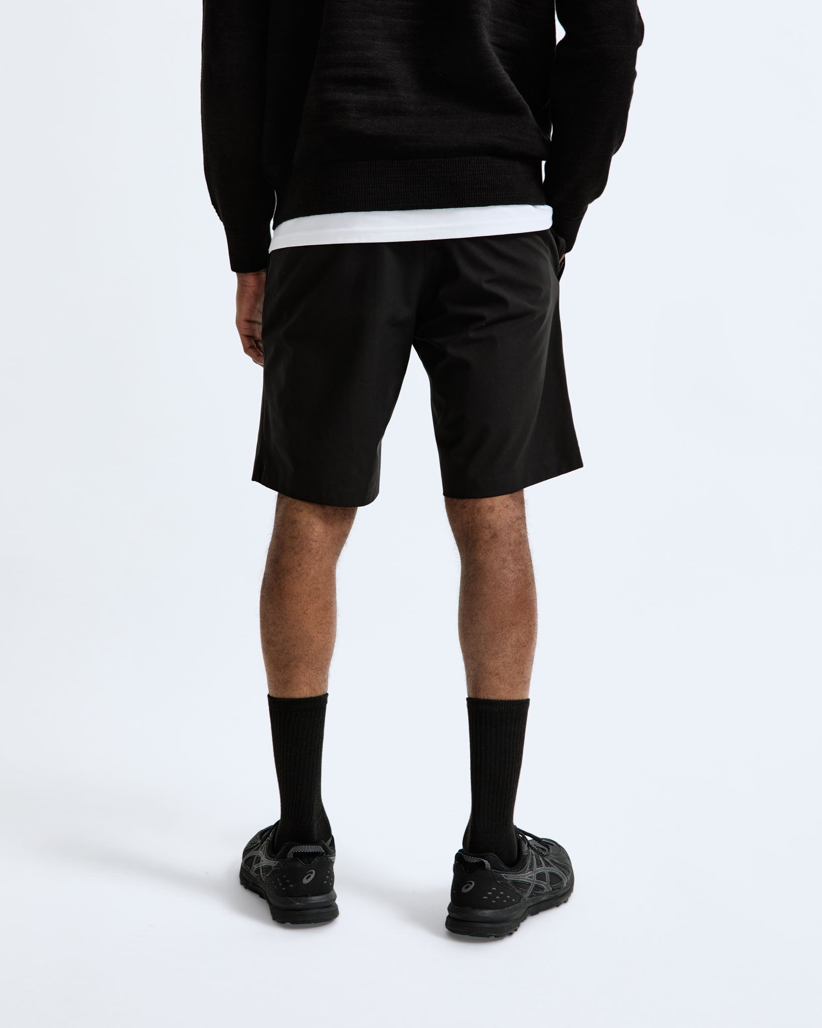 Stretch Warp Knit Standard Coach's Short 9"