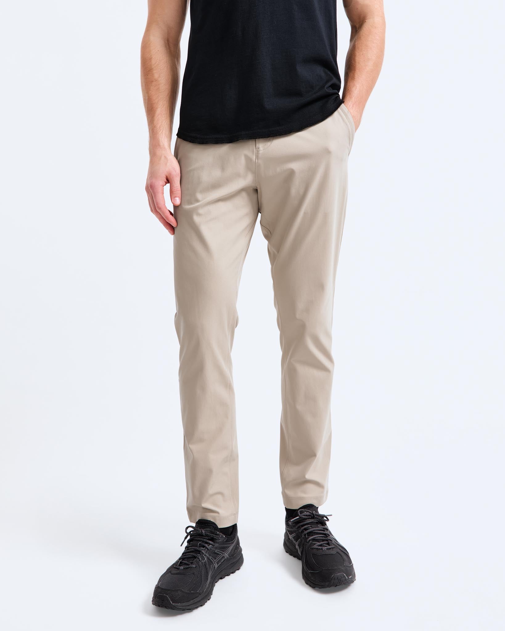 Stretch Warp Knit Coach's Pant