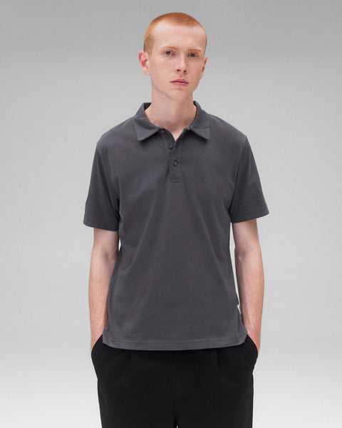 REIGNING CHAMP ポロシャツ 紺 Reigning Champ | レイニングチャンプ】Lightweight Jersey