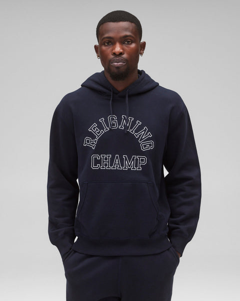 ●REIGNING CHAMP●ミッドウェイト テリー アーチ ロゴ パーカー Midweight Terry Arch Logo Standard Hoodie | Reigning Champ