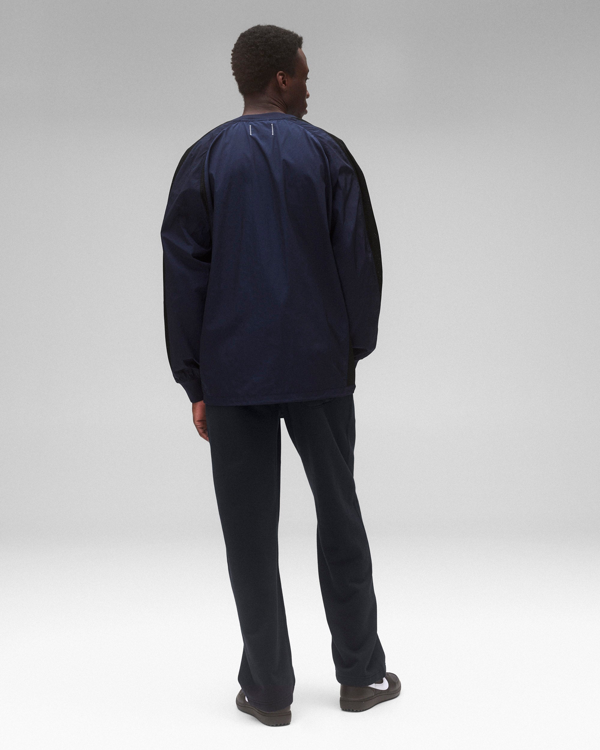 Crinkle Nylon Radar Standard Crewneck
