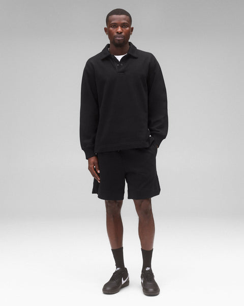 吸湿発散☆【Reigning Champ】 半袖 メッシュ トレーニングポロ Reigning Champ | レイニングチャンプ】Solotex Mesh Polo