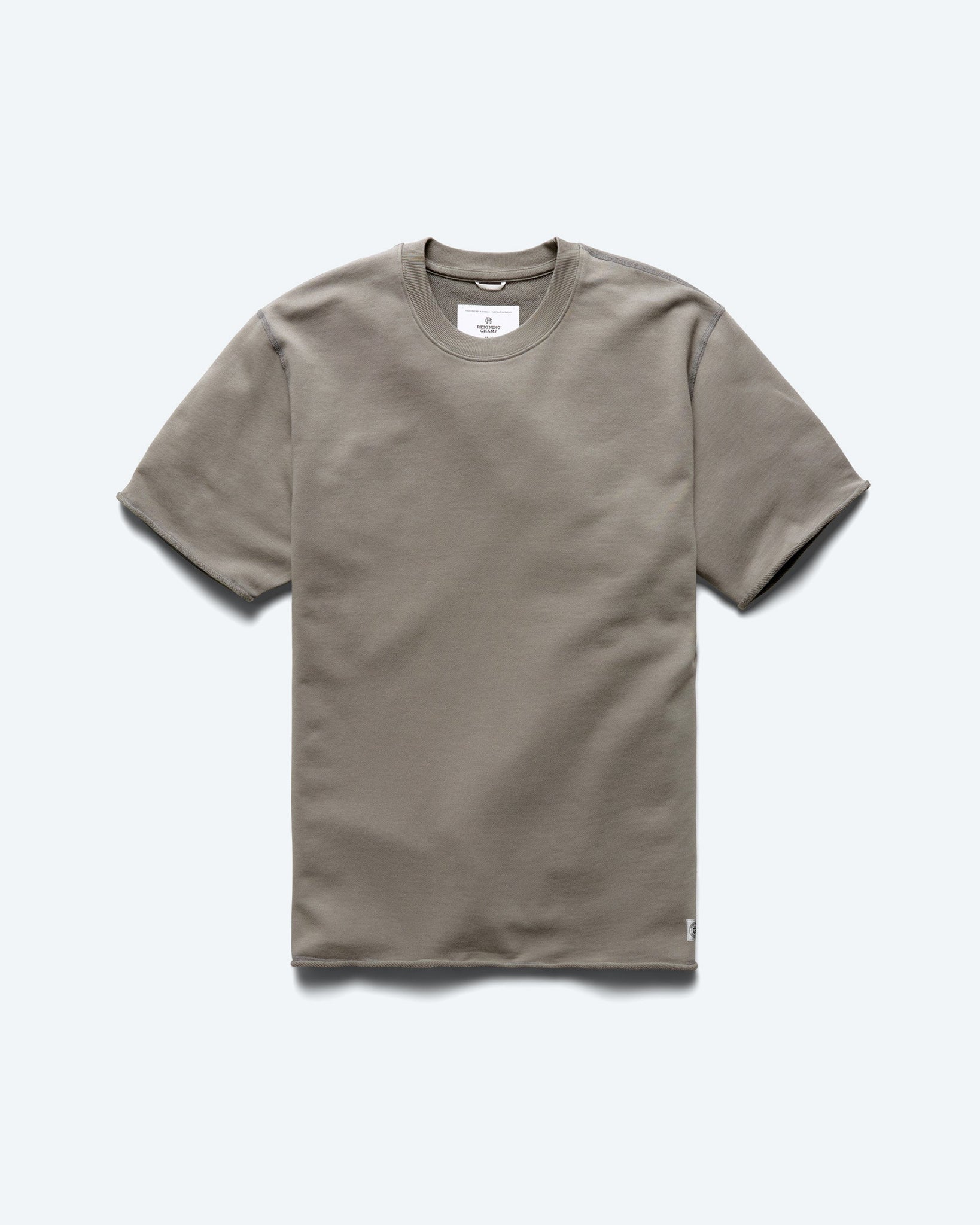 Lightweight Terry Cut-Off T-shirt