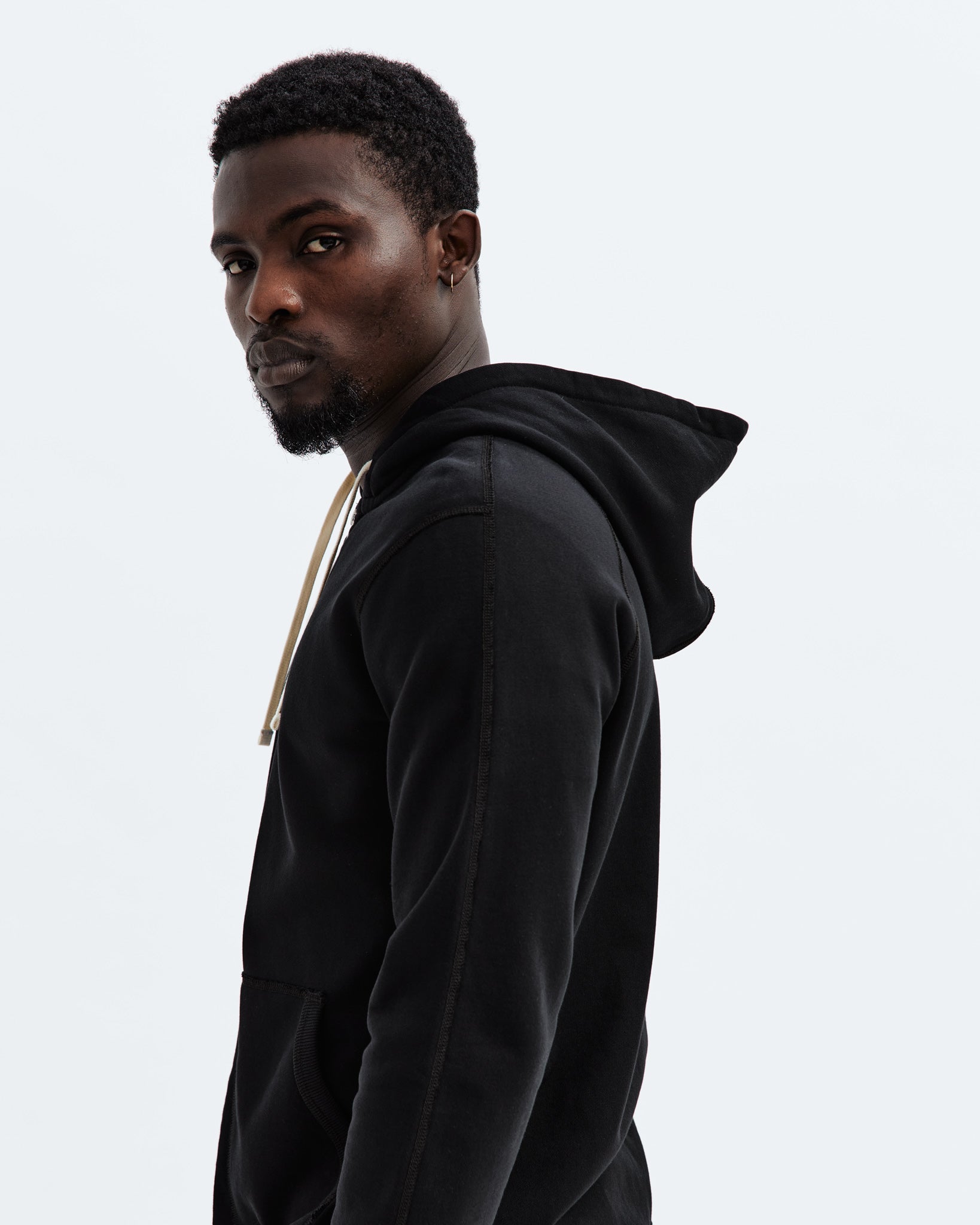 Midweight Terry Slim Zip Hoodie - Original