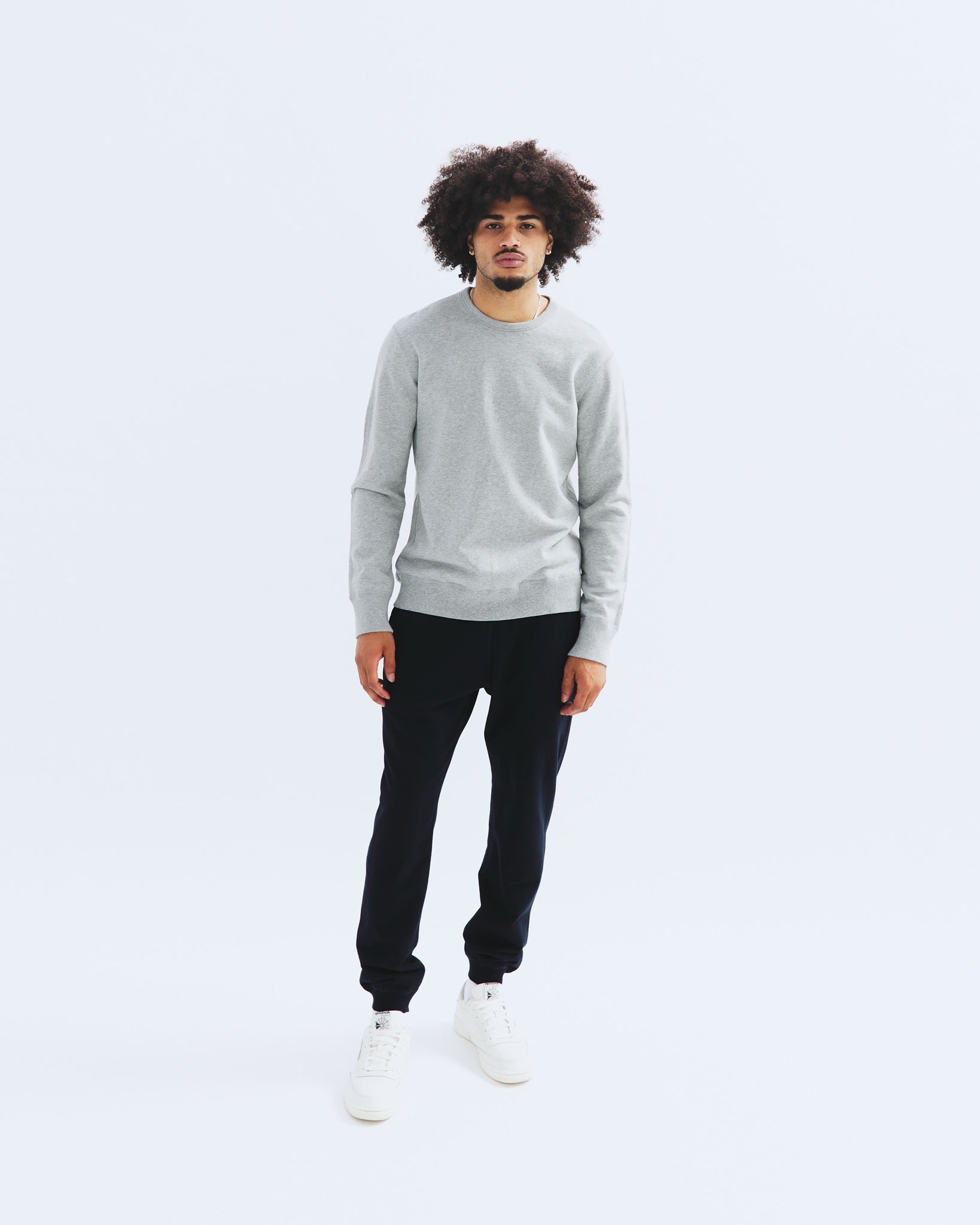 Midweight Terry Slim Crewneck - Original