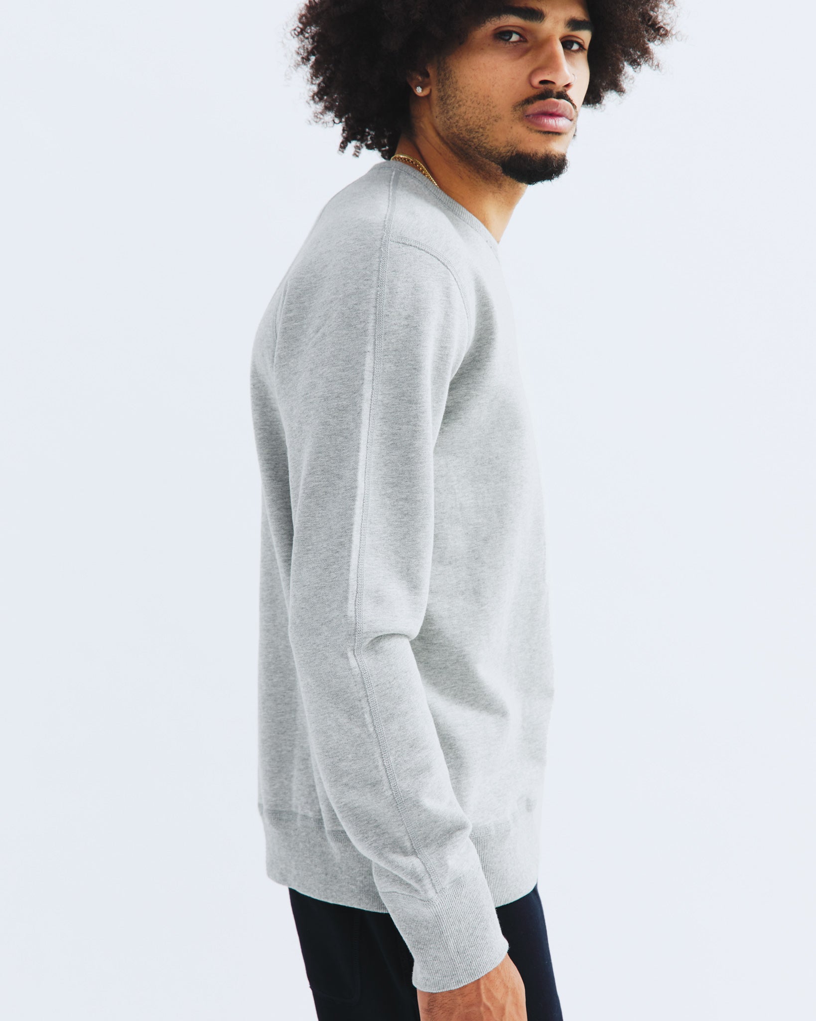 Midweight Terry Slim Crewneck - Original