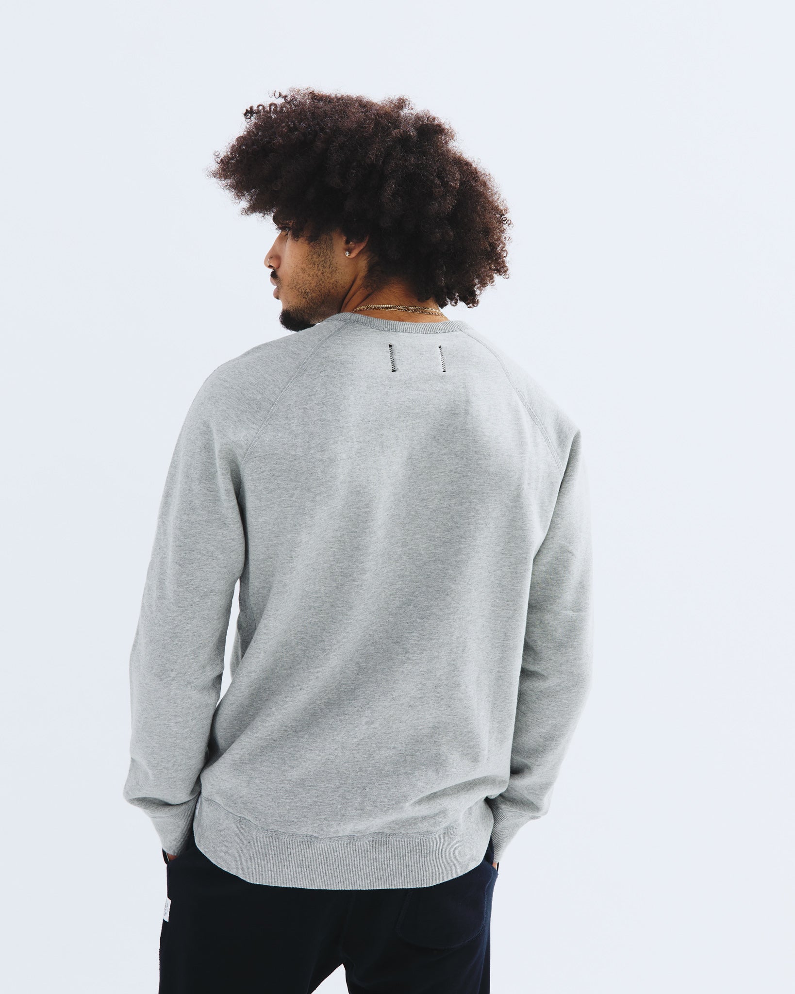 Midweight Terry Slim Crewneck - Original