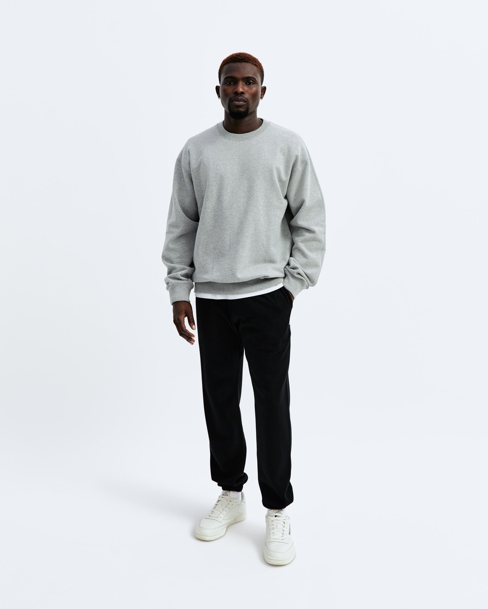 Midweight Terry Relaxed Crewneck - Original
