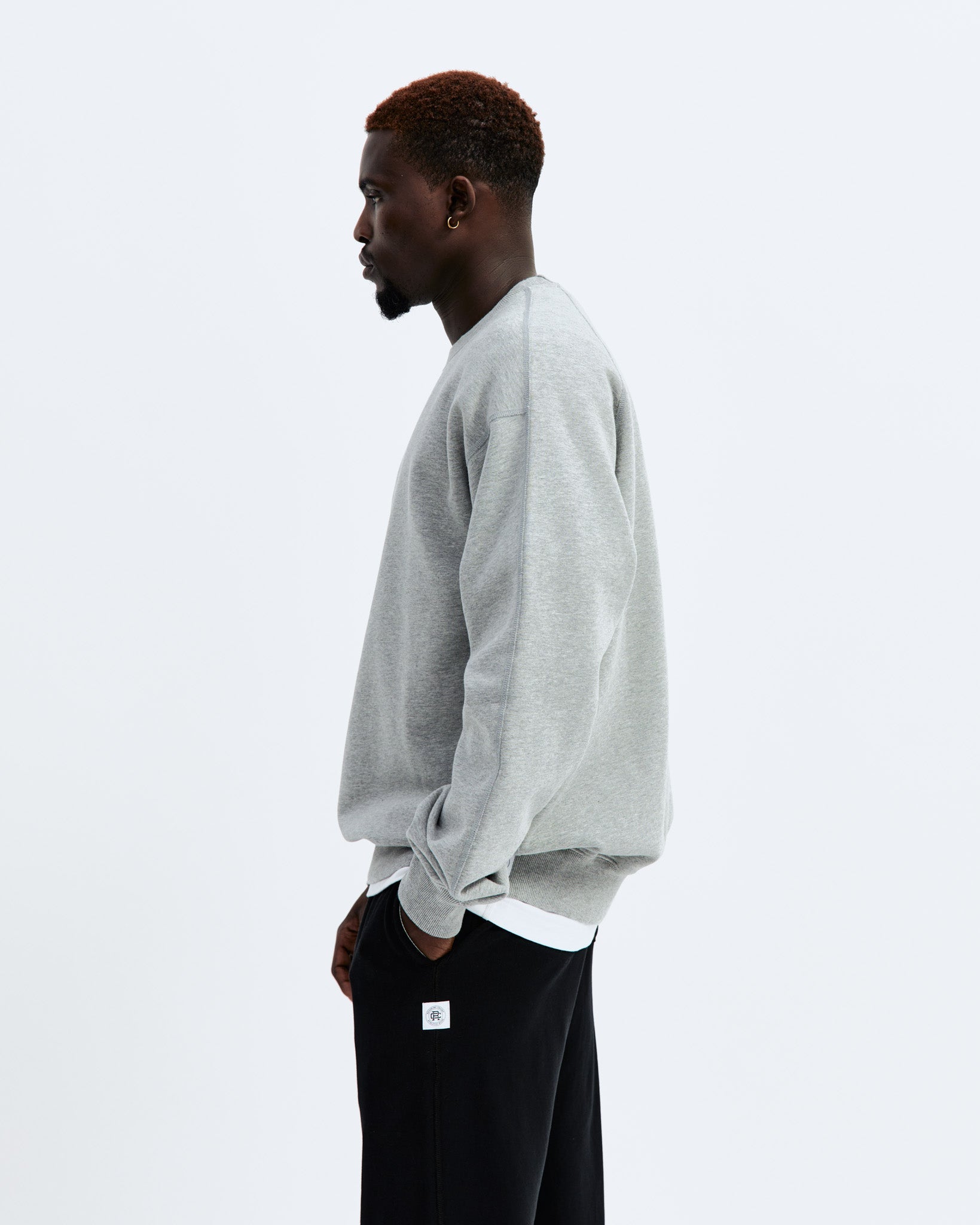 Midweight Terry Relaxed Crewneck - Original