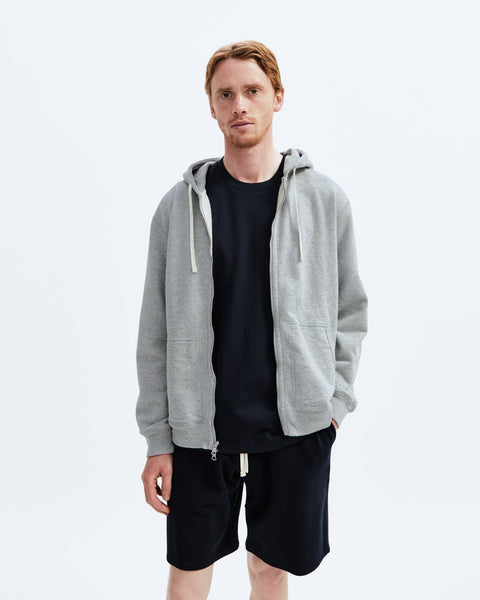 【関税込み】WOOYOUNGMI グレー スリーブストリング フーディ Reigning Champ | レイニングチャンプ】Midweight Terry Classic
