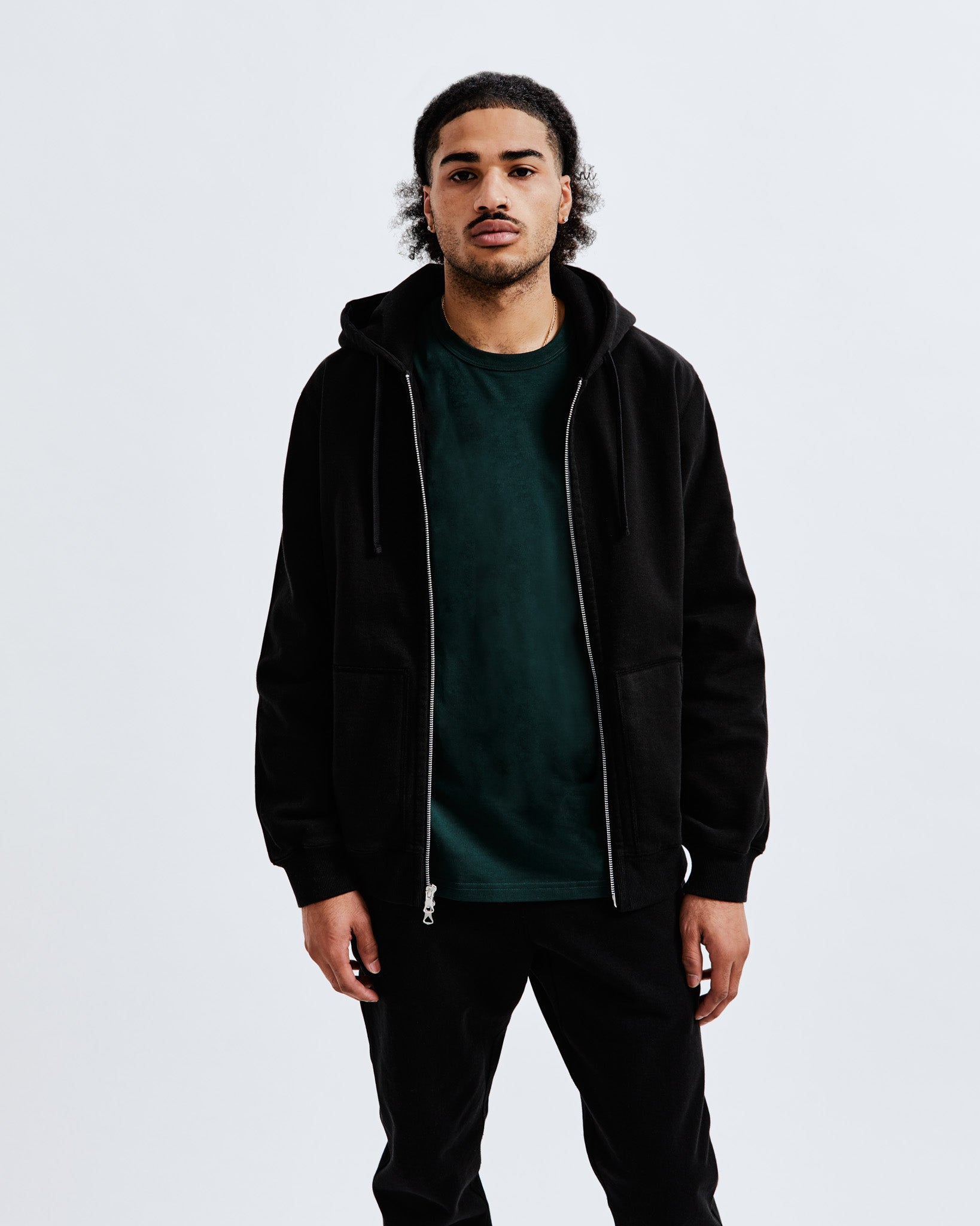 Heavyweight Fleece Classic Zip Hoodie