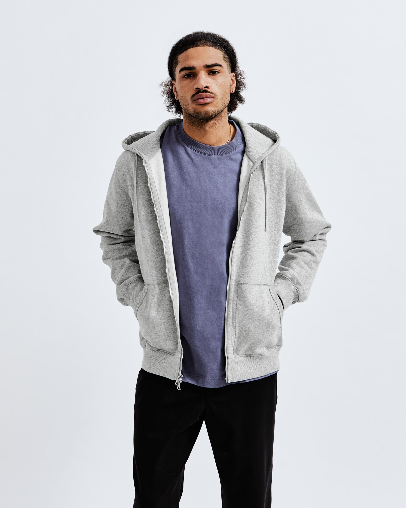 Heavyweight Fleece Classic Zip Hoodie
