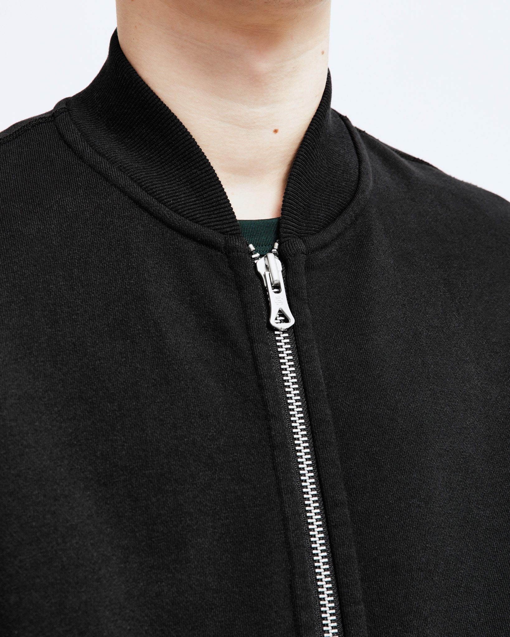 Heavyweight Fleece Bomber Jacket