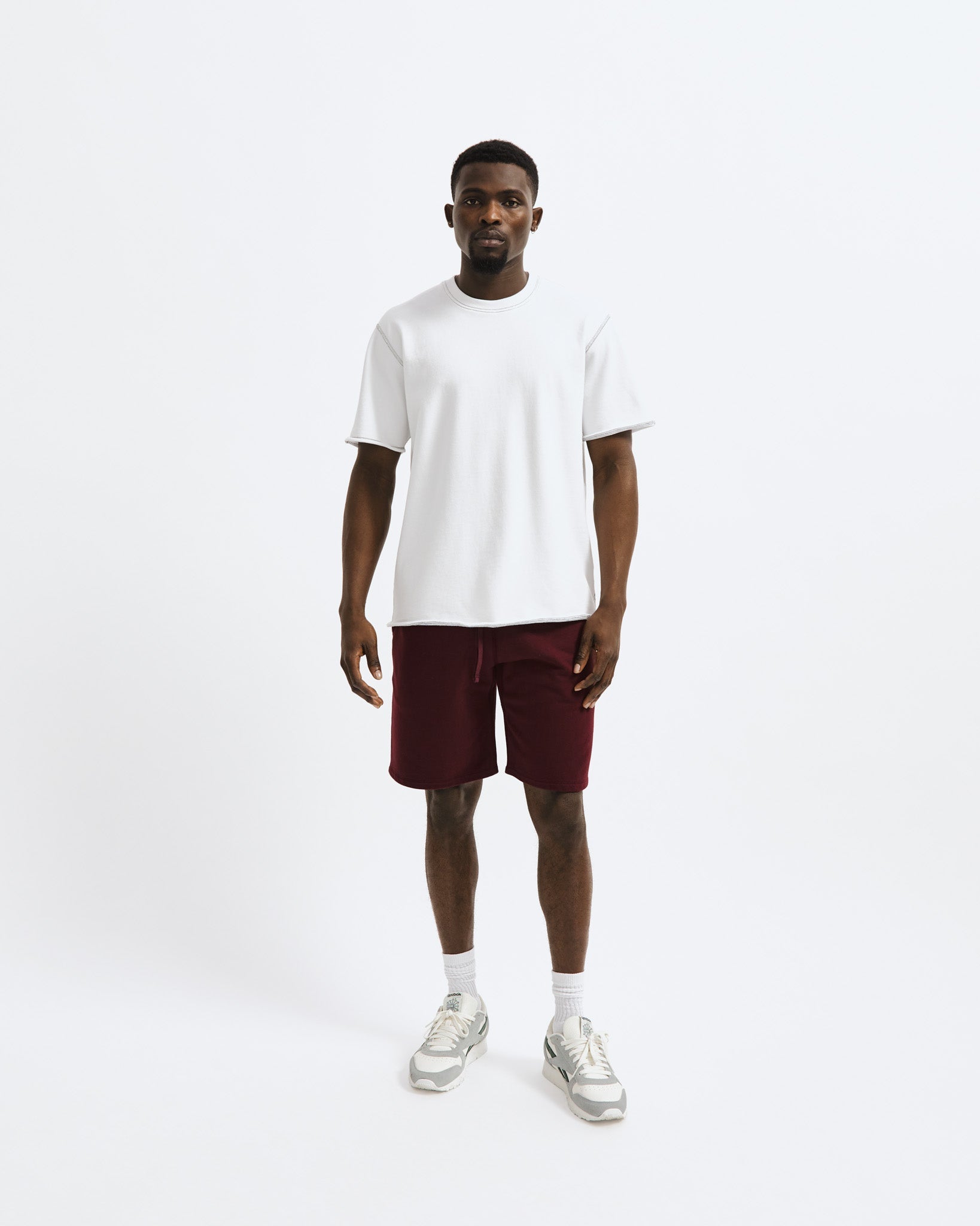 Lightweight Terry Cut-Off T-shirt