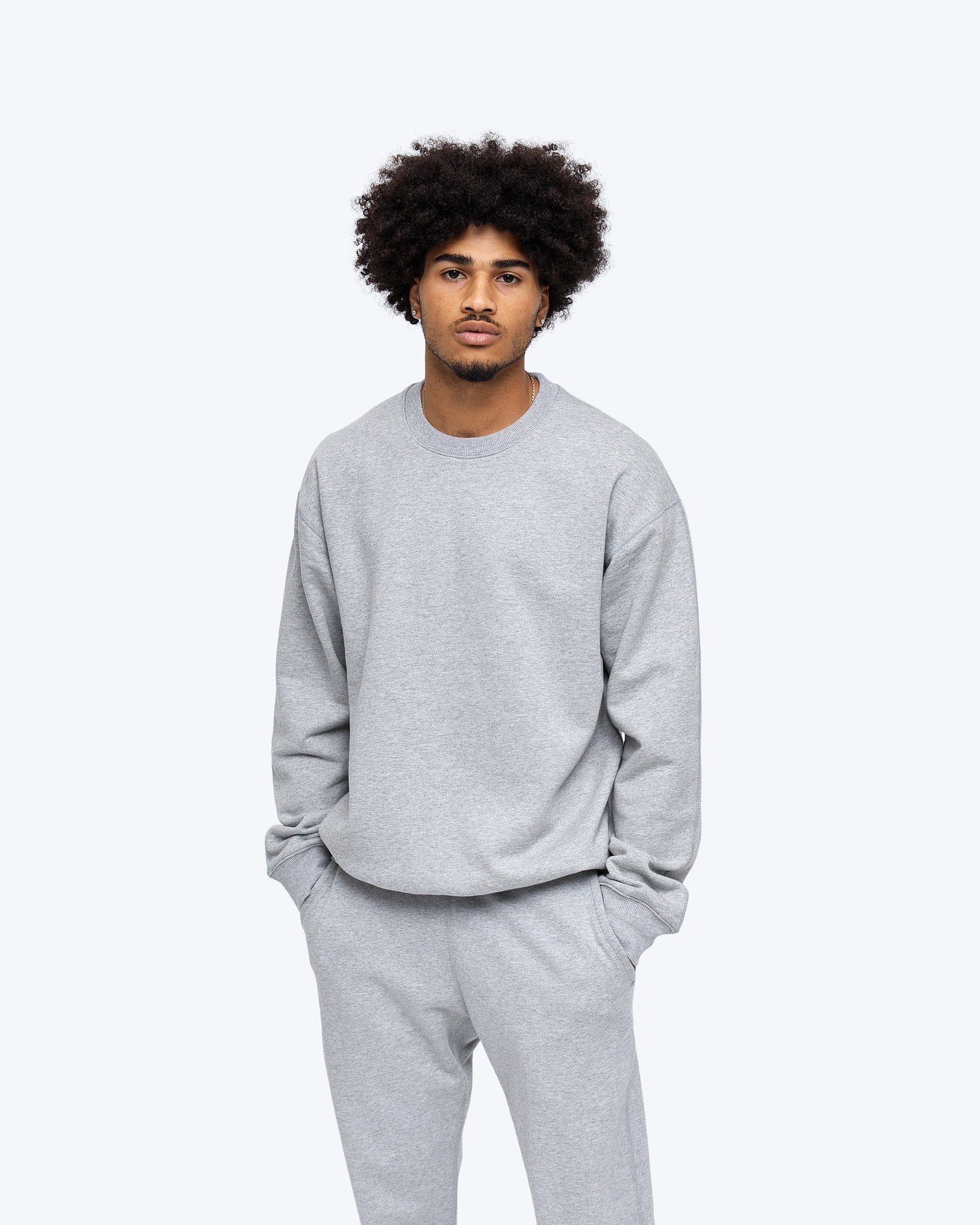Midweight Terry Relaxed Crewneck - Original