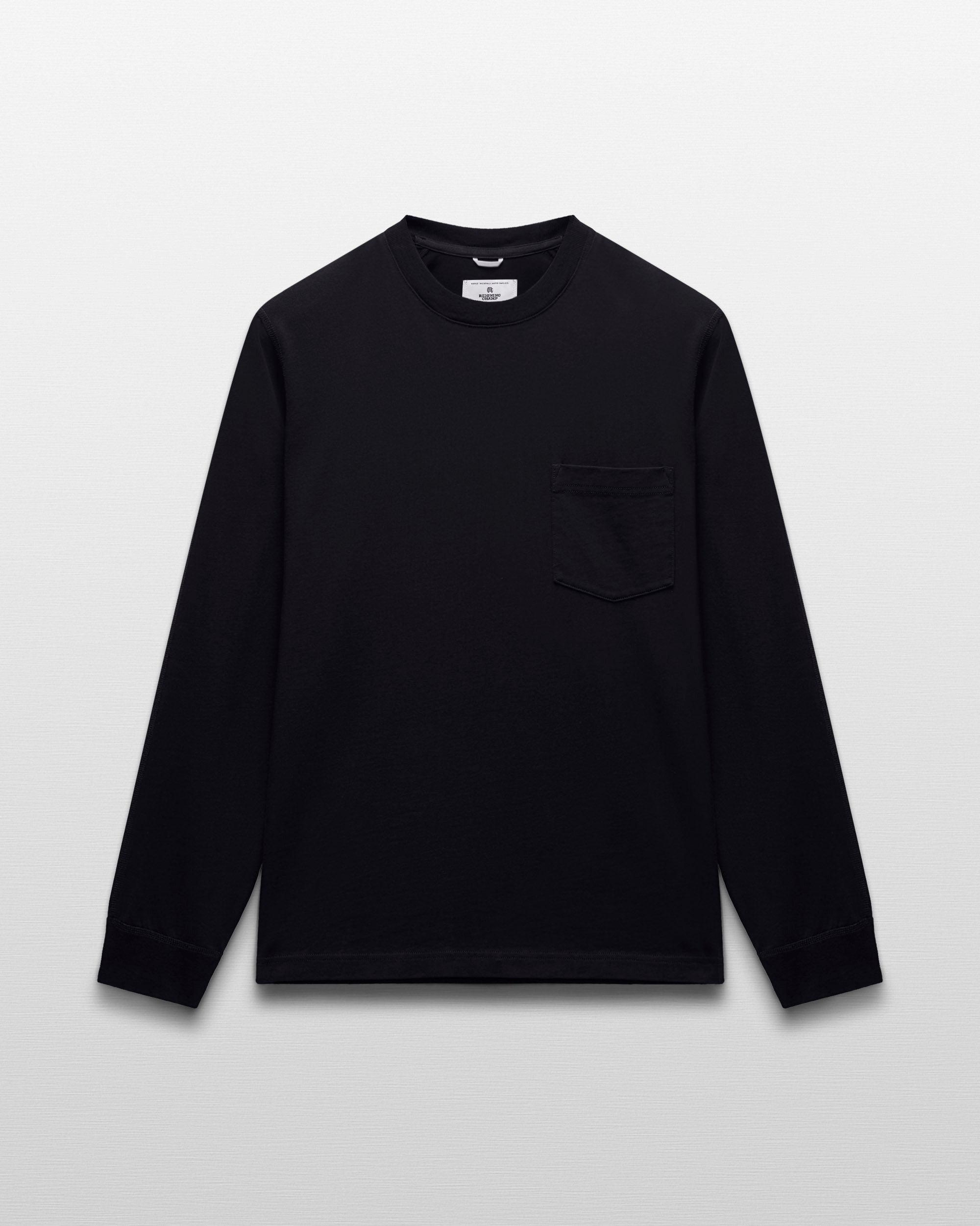 Midweight Jersey Standard Pocket Long Sleeve