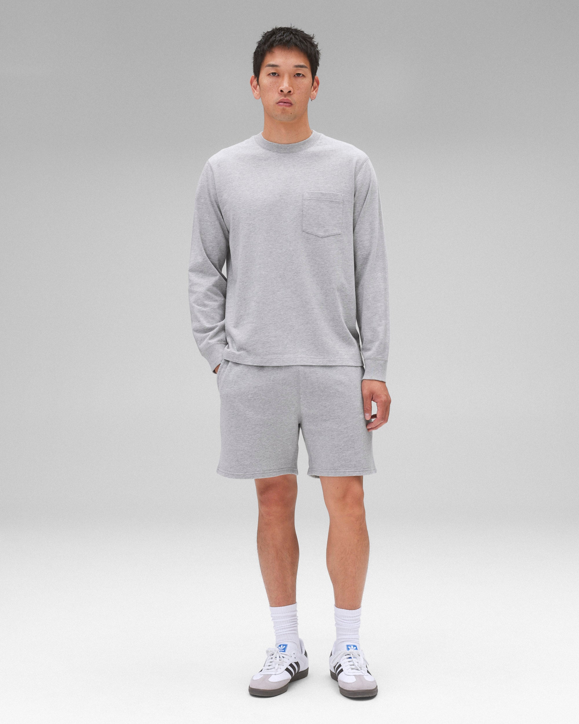 Midweight Jersey Standard Pocket Long Sleeve