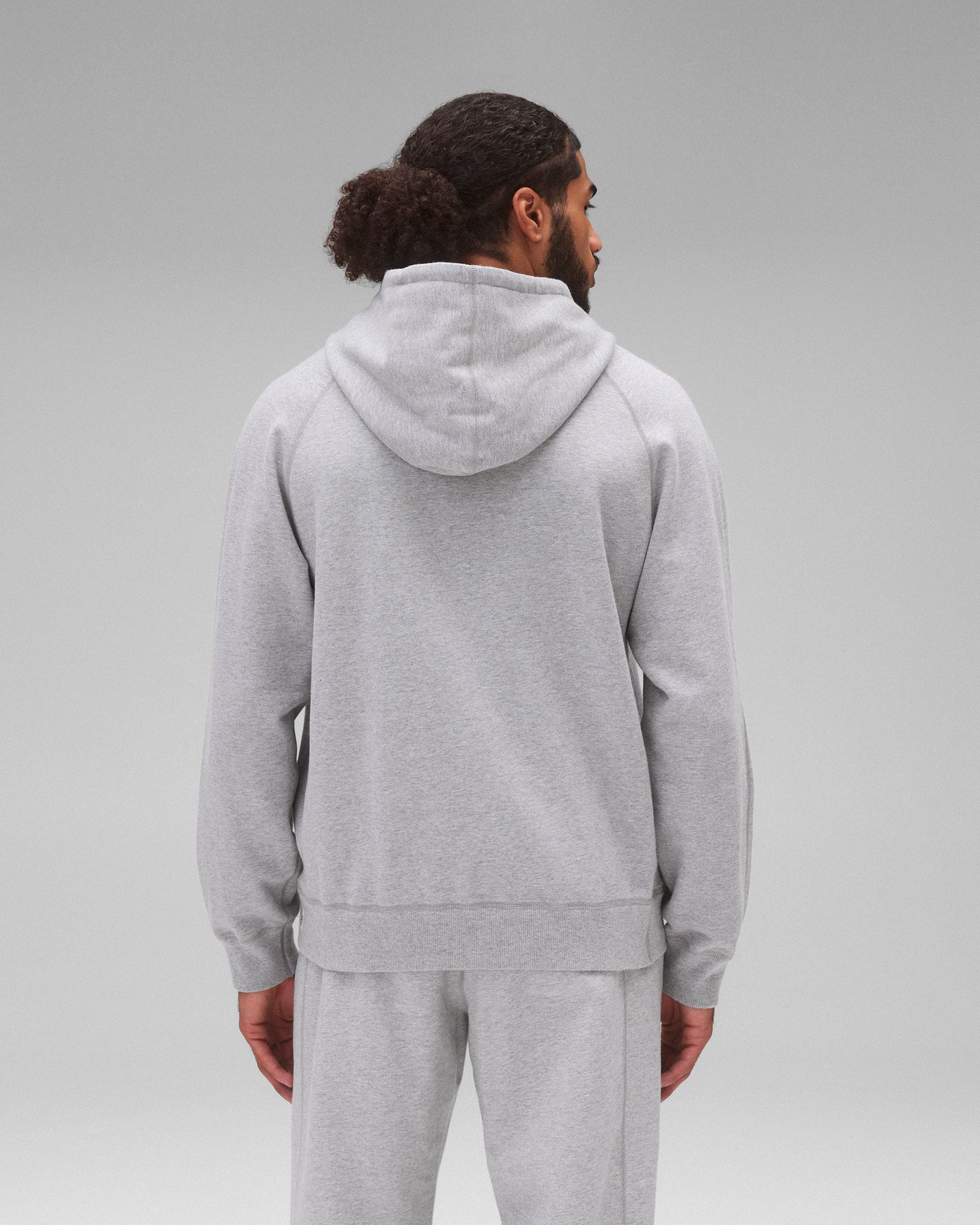 Midweight Terry Lines Hoodie