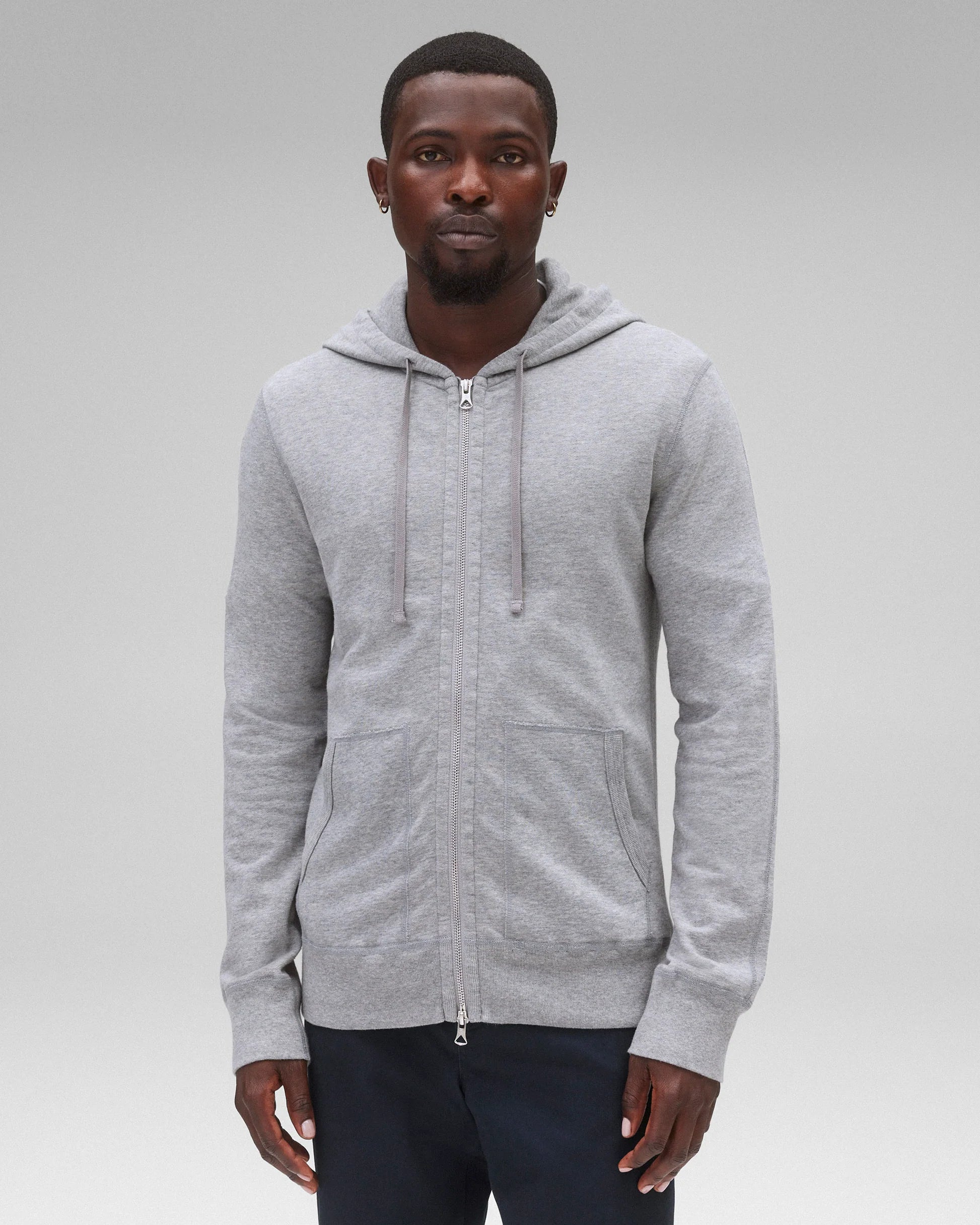 Lightweight Terry Full Zip Hoodie