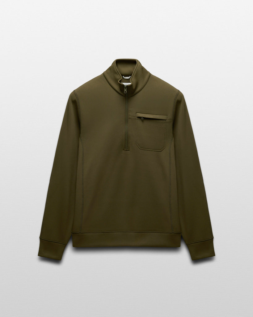 Reigning Champ | レイニングチャンプ】Double Knit Rally SlimQuarter Zip
