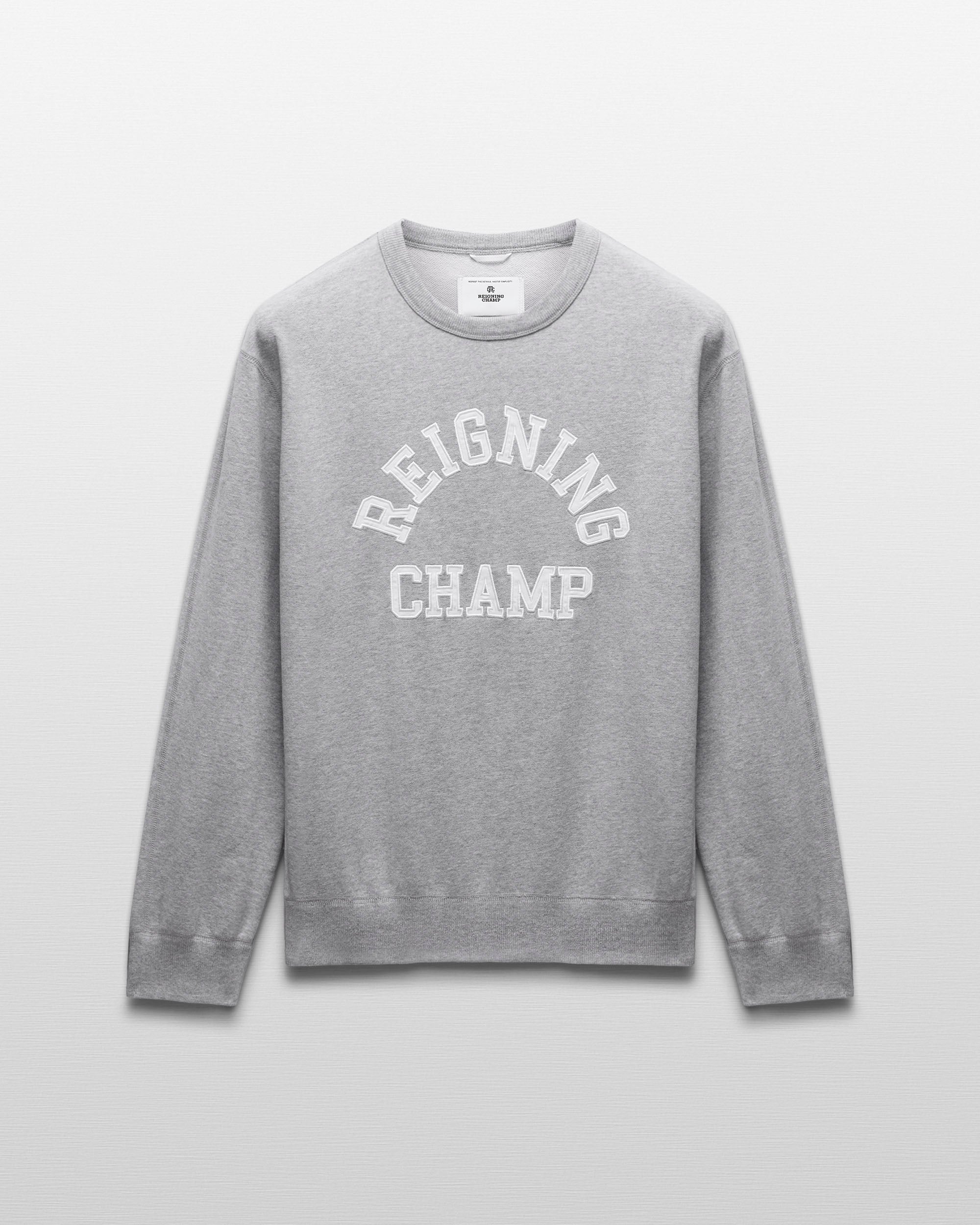 Midweight Terry Arch Logo Crewneck