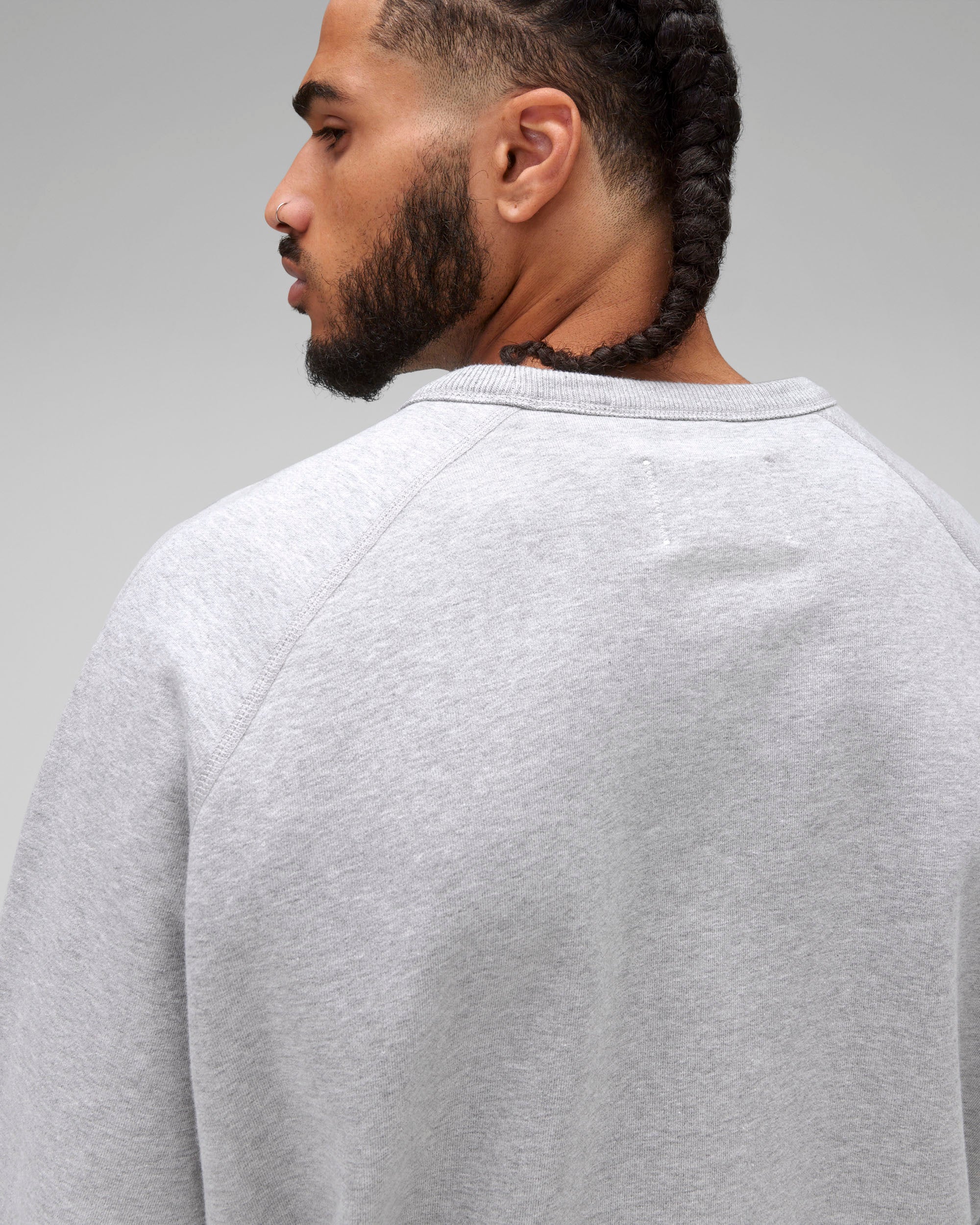 Midweight Terry Relaxed Crewneck