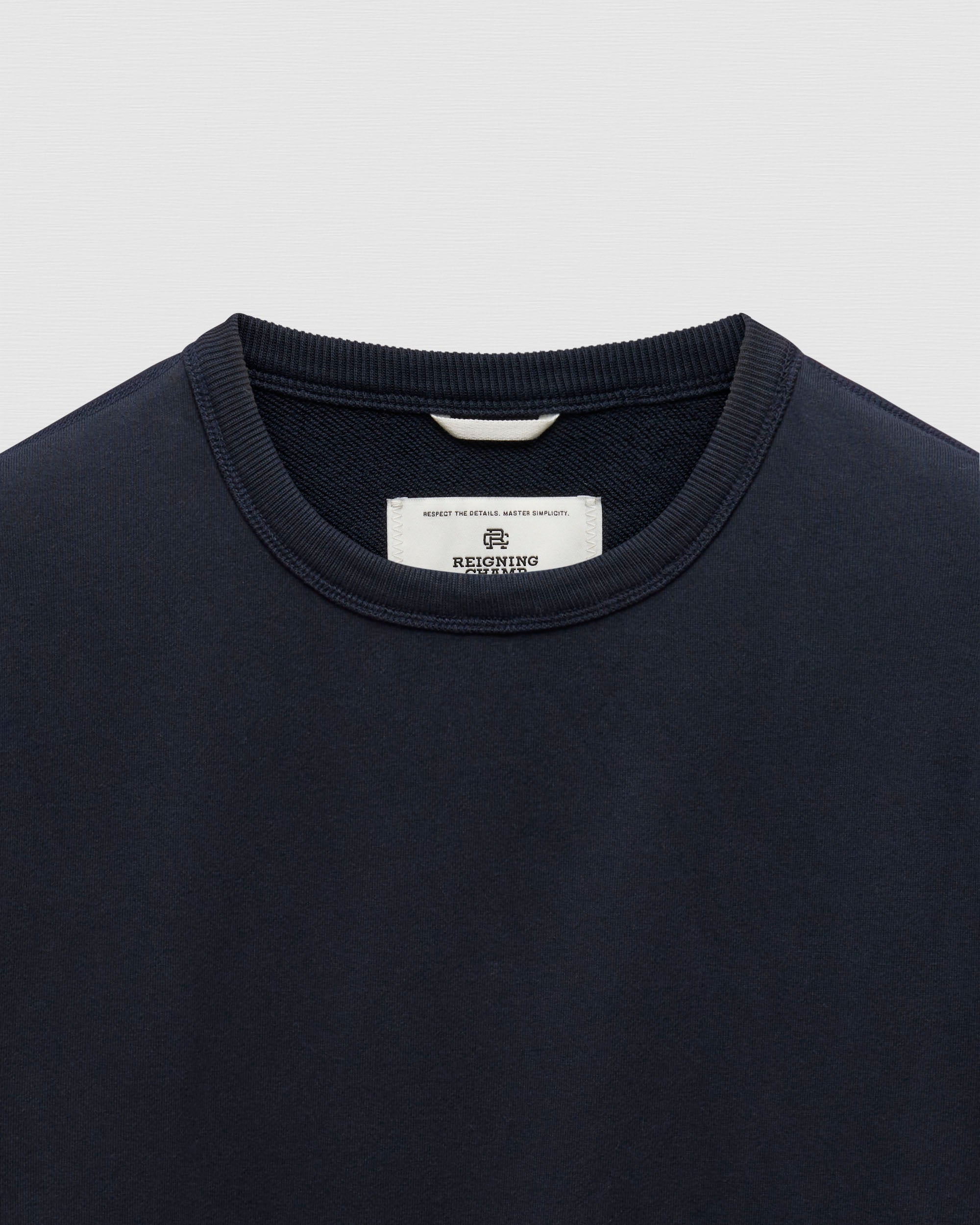 Midweight Terry Standard Crewneck