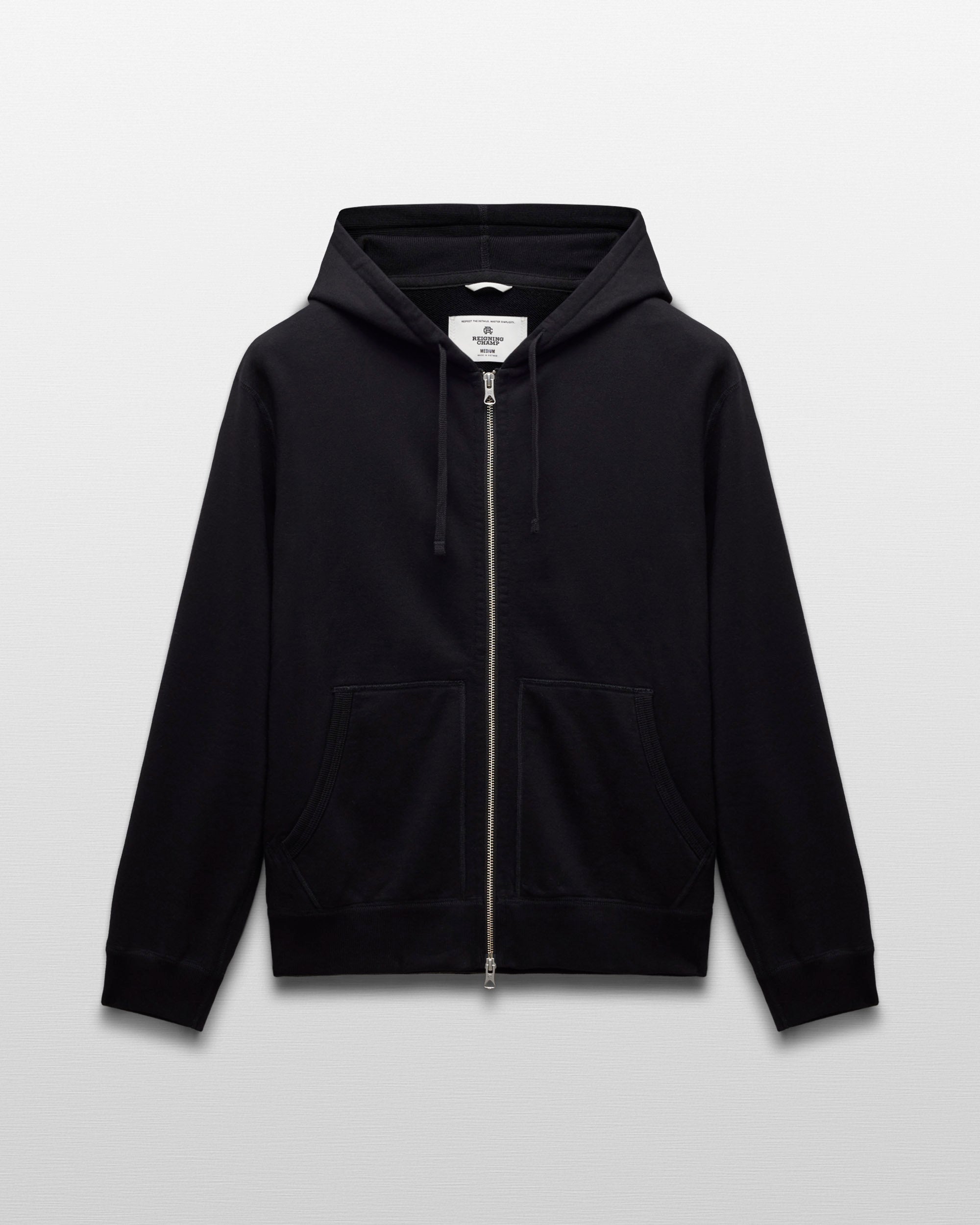 Midweight Terry Standard Zip Hoodie